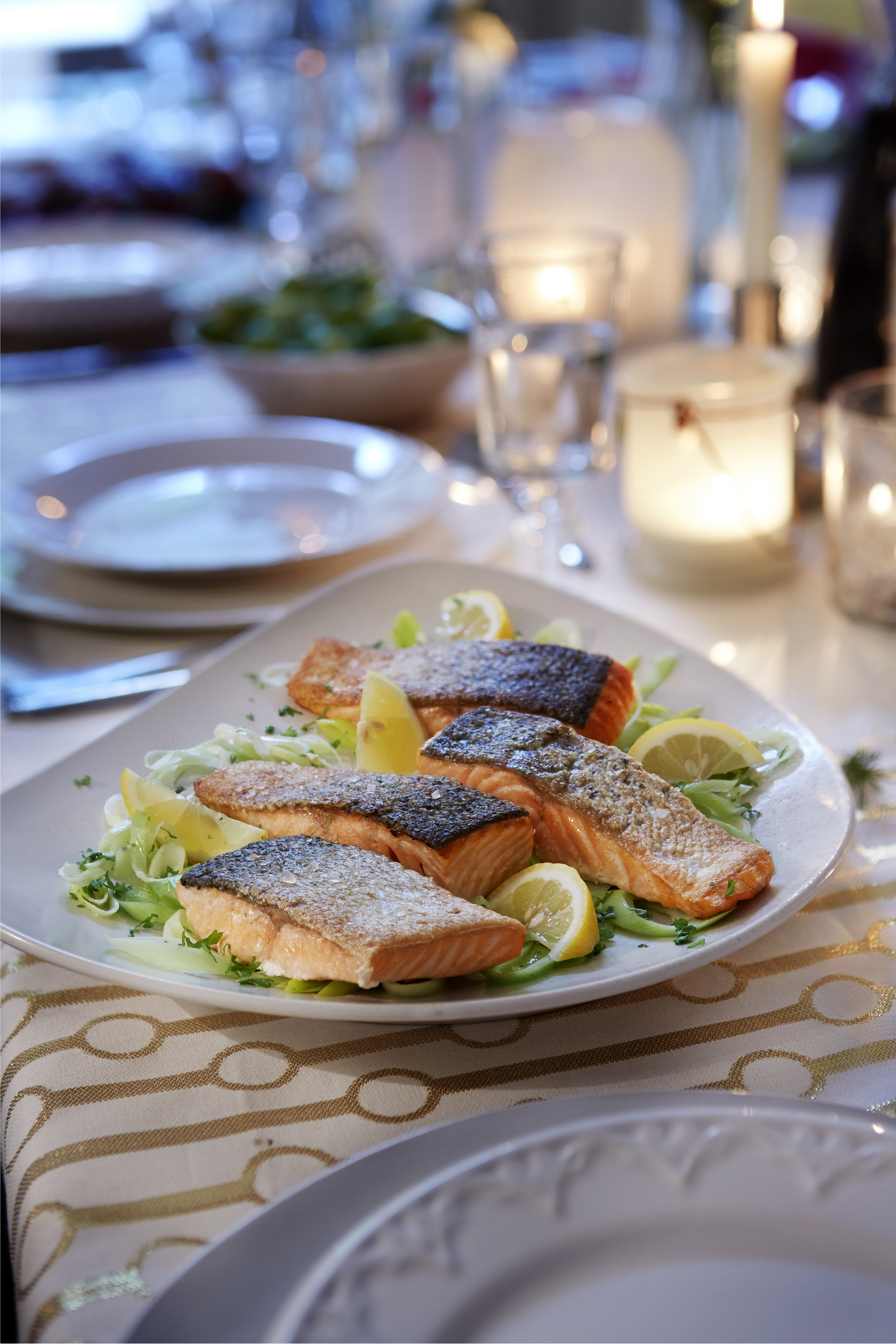 Zelfgerookte zalmfilet