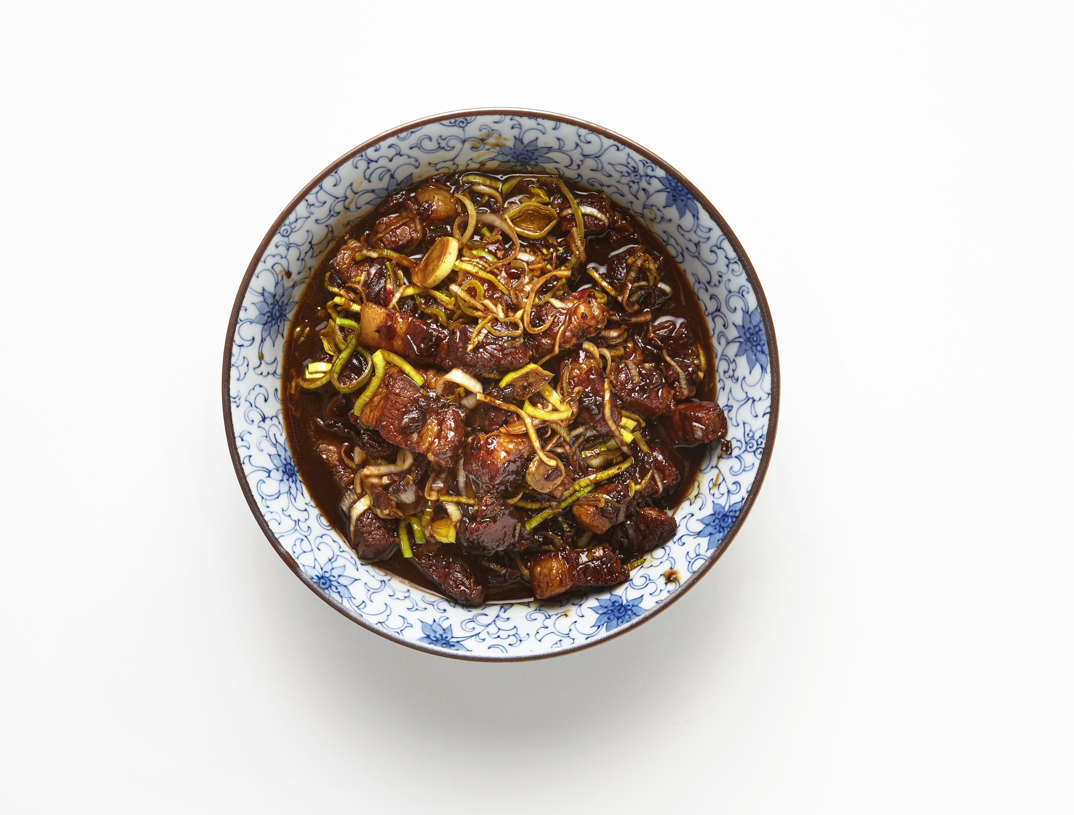 Speklapjes in ketjapsaus