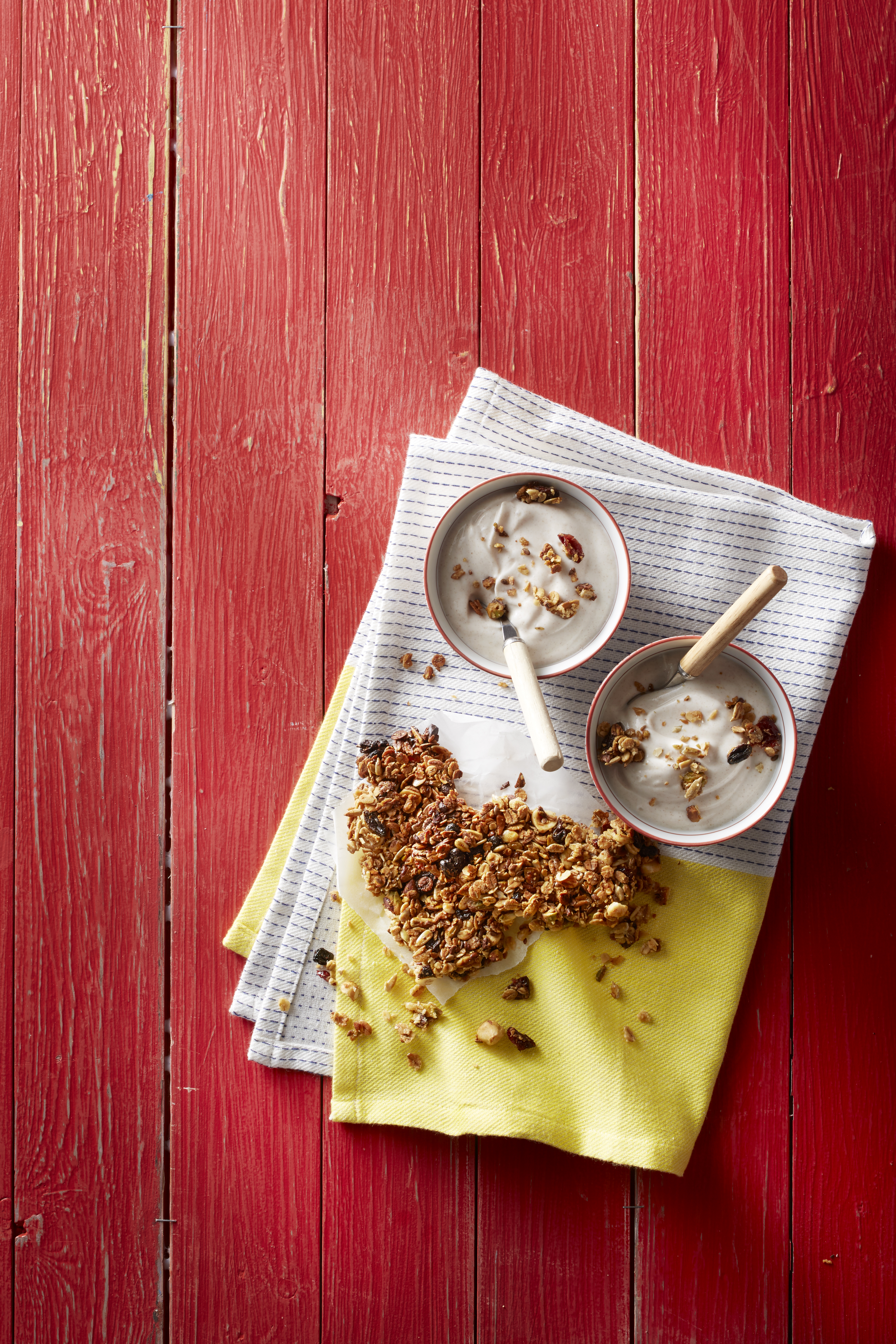 Granenreep met kaneelkwark