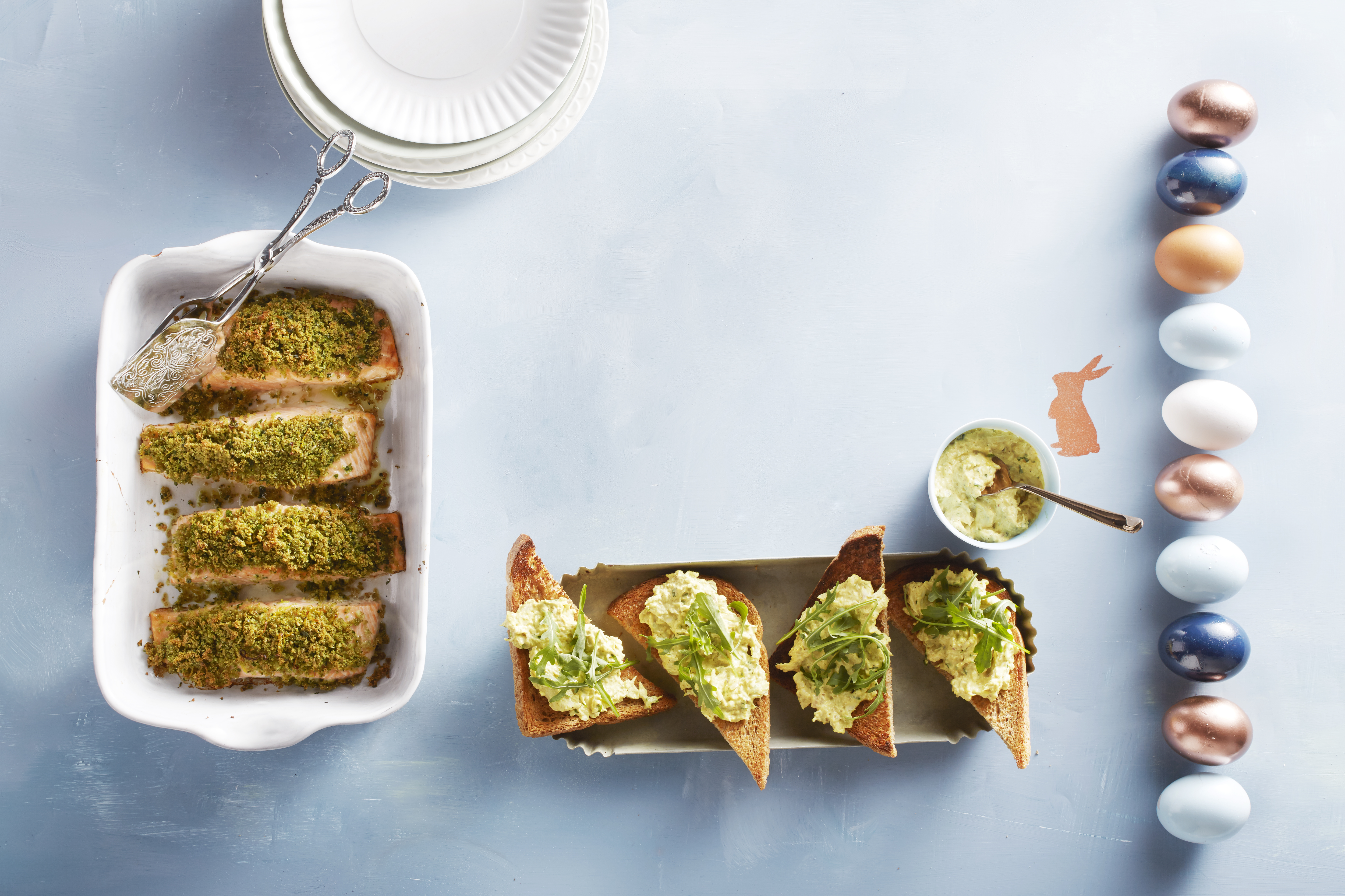 Home made kip-kerriesalade