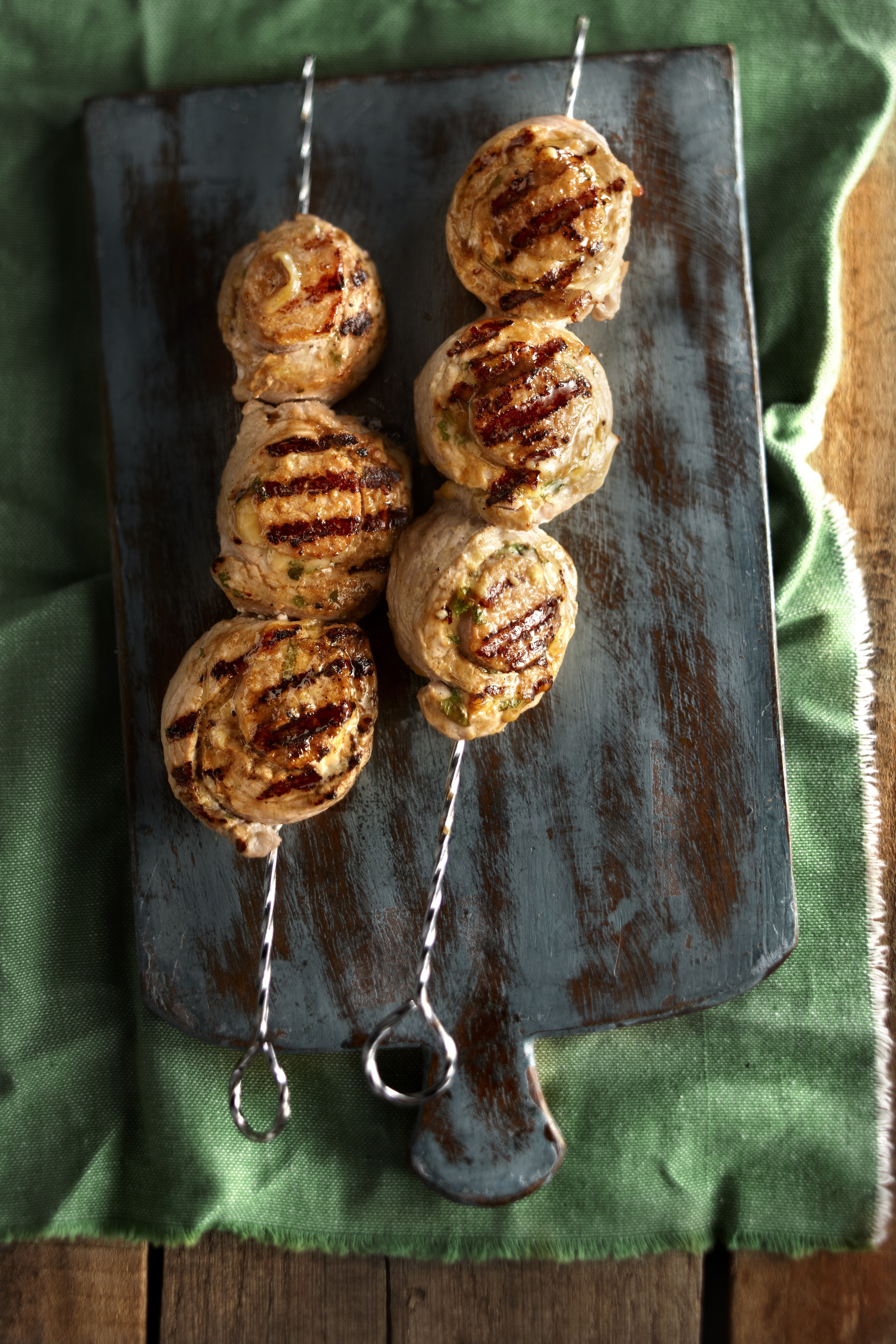 Braadworstjes op stok