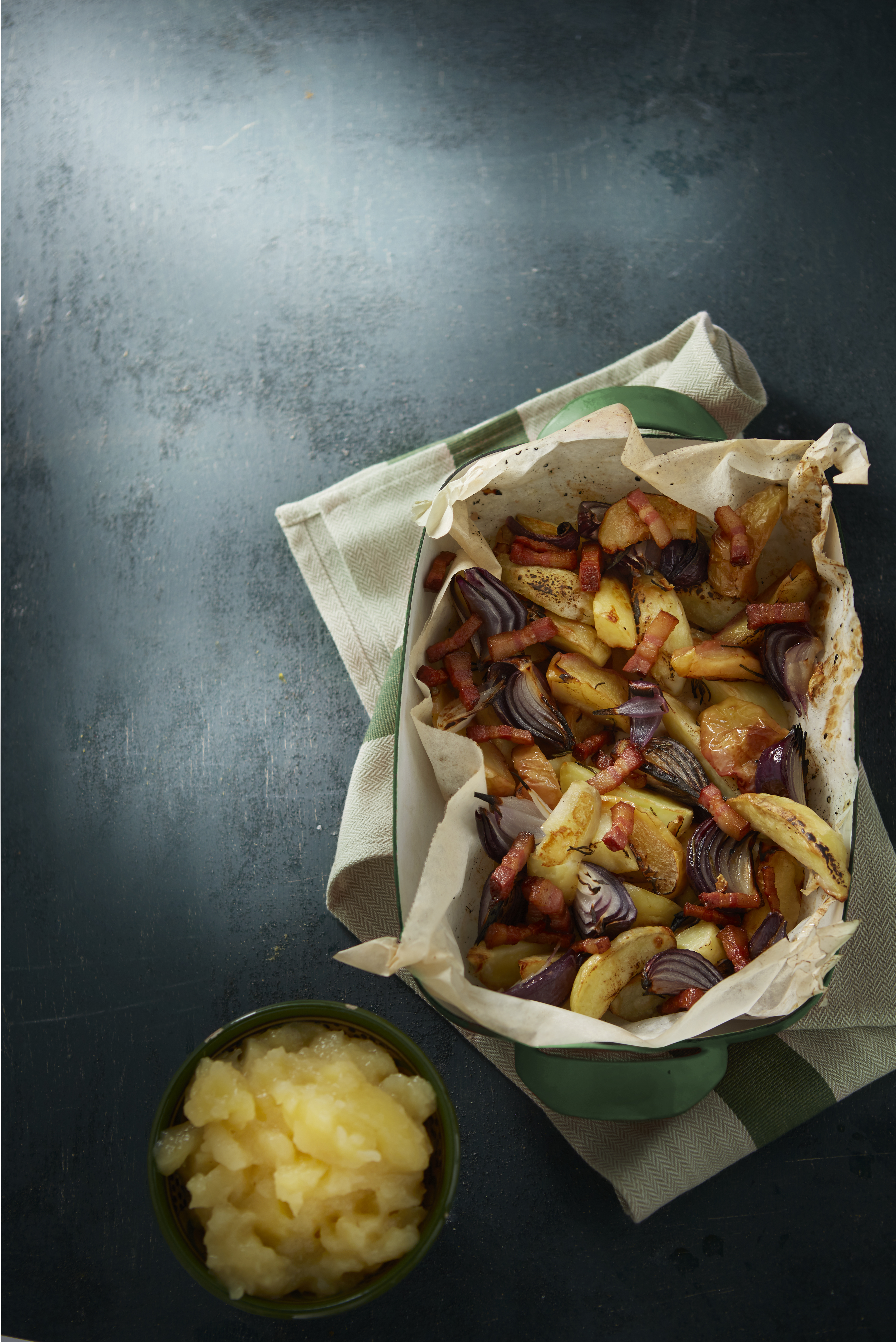 Hete bliksem van de bakplaat