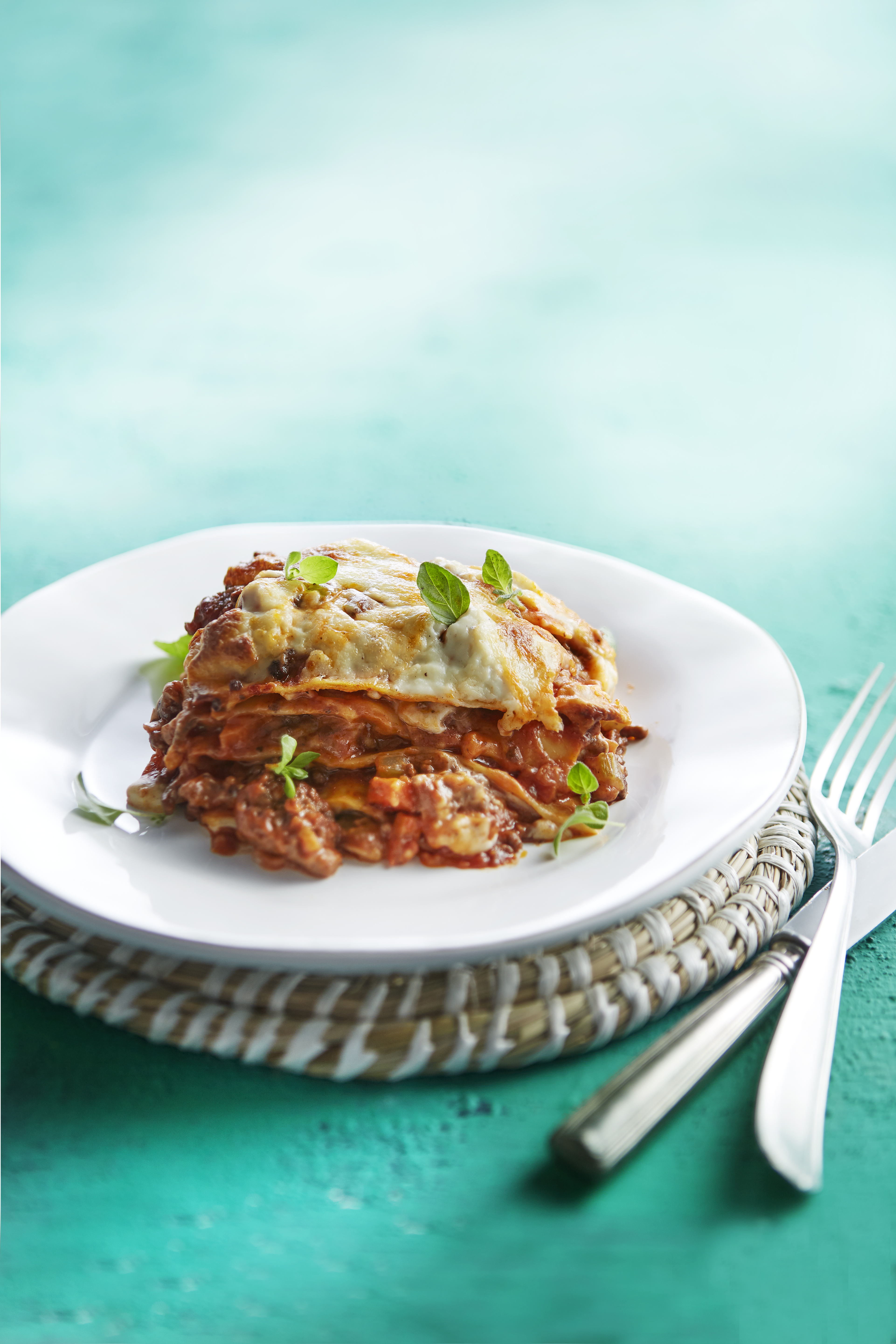 Lasagne al forno met worstvlees