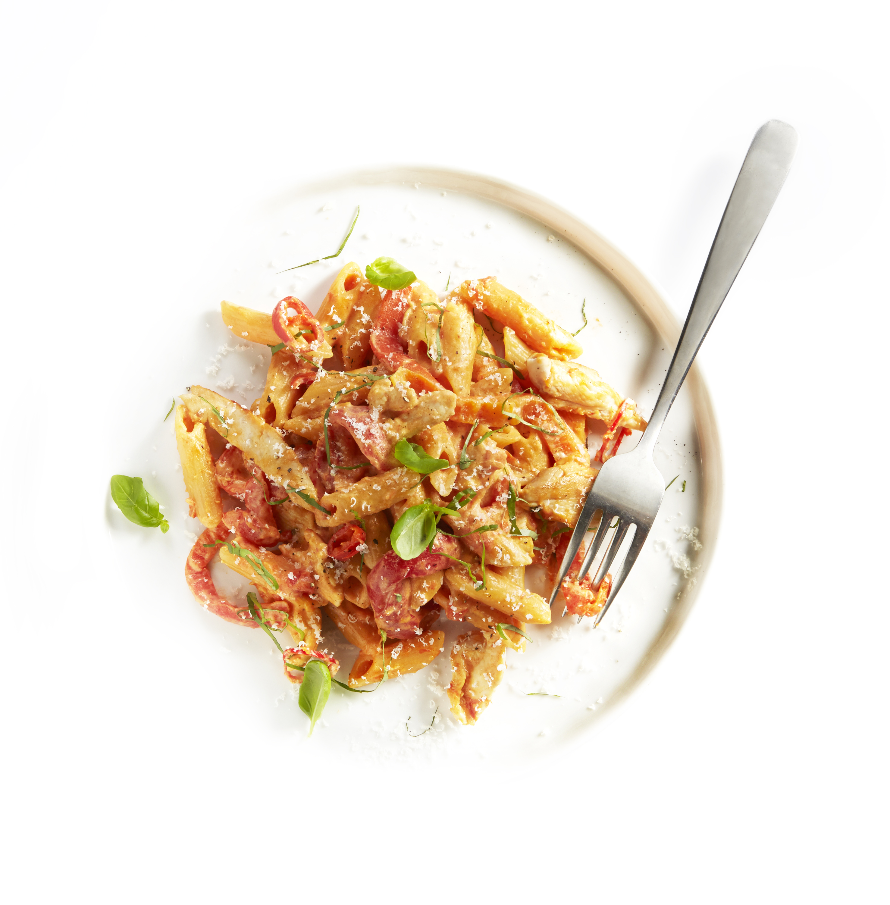 ‘One pot pasta' met kip