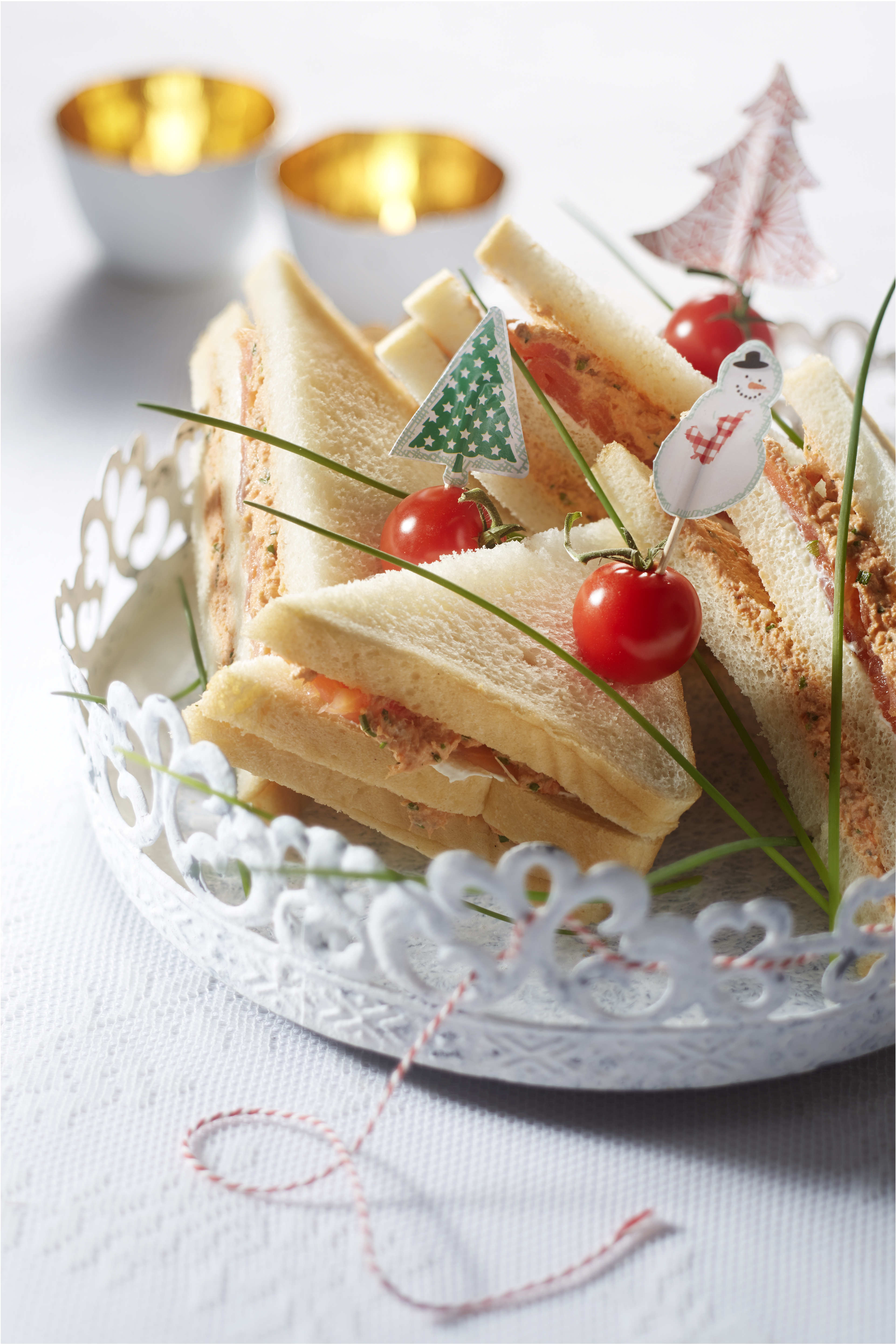 Dubbeldekkers met zalm