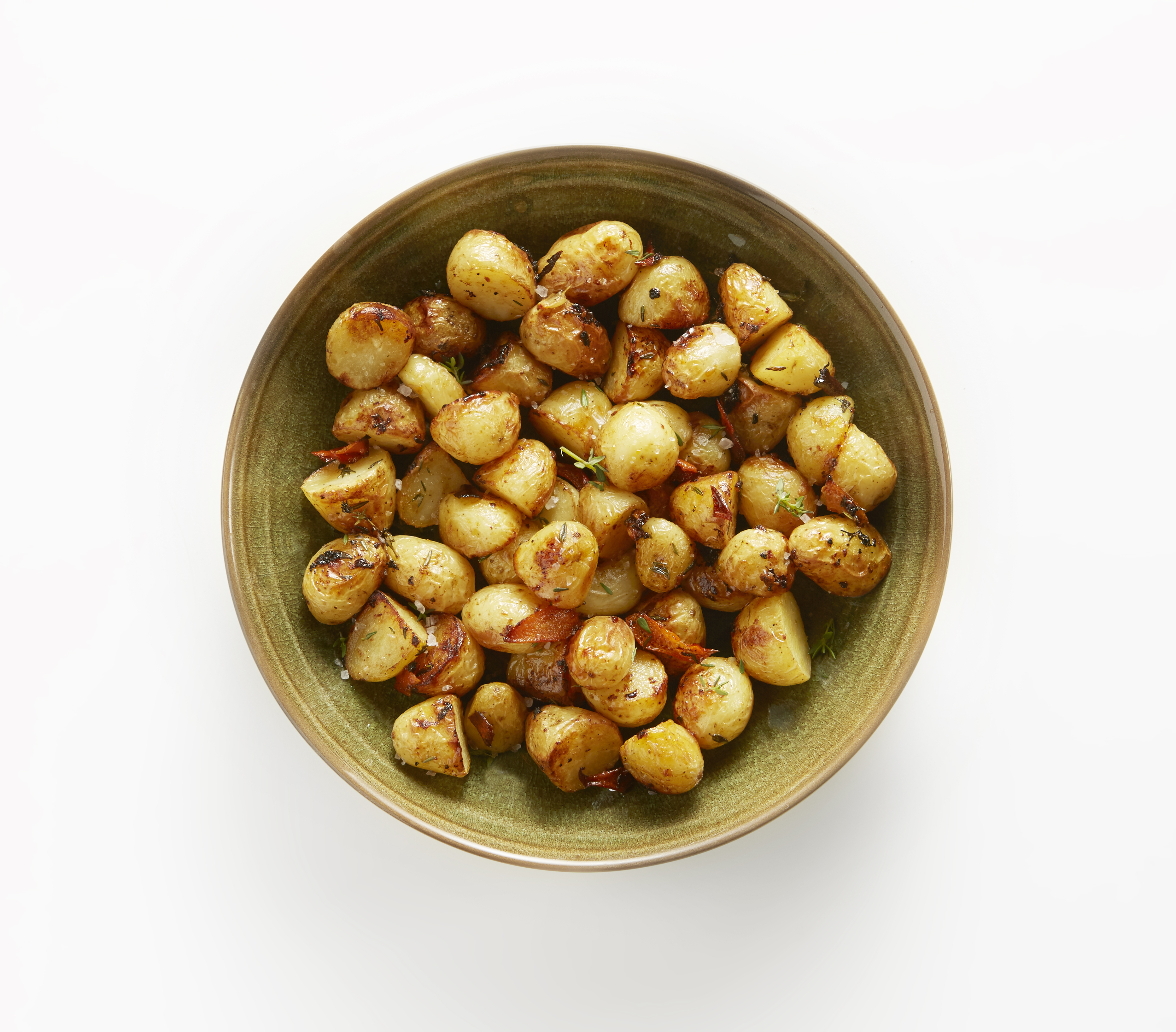 Geroosterde aardappels met tijm en mandarijn