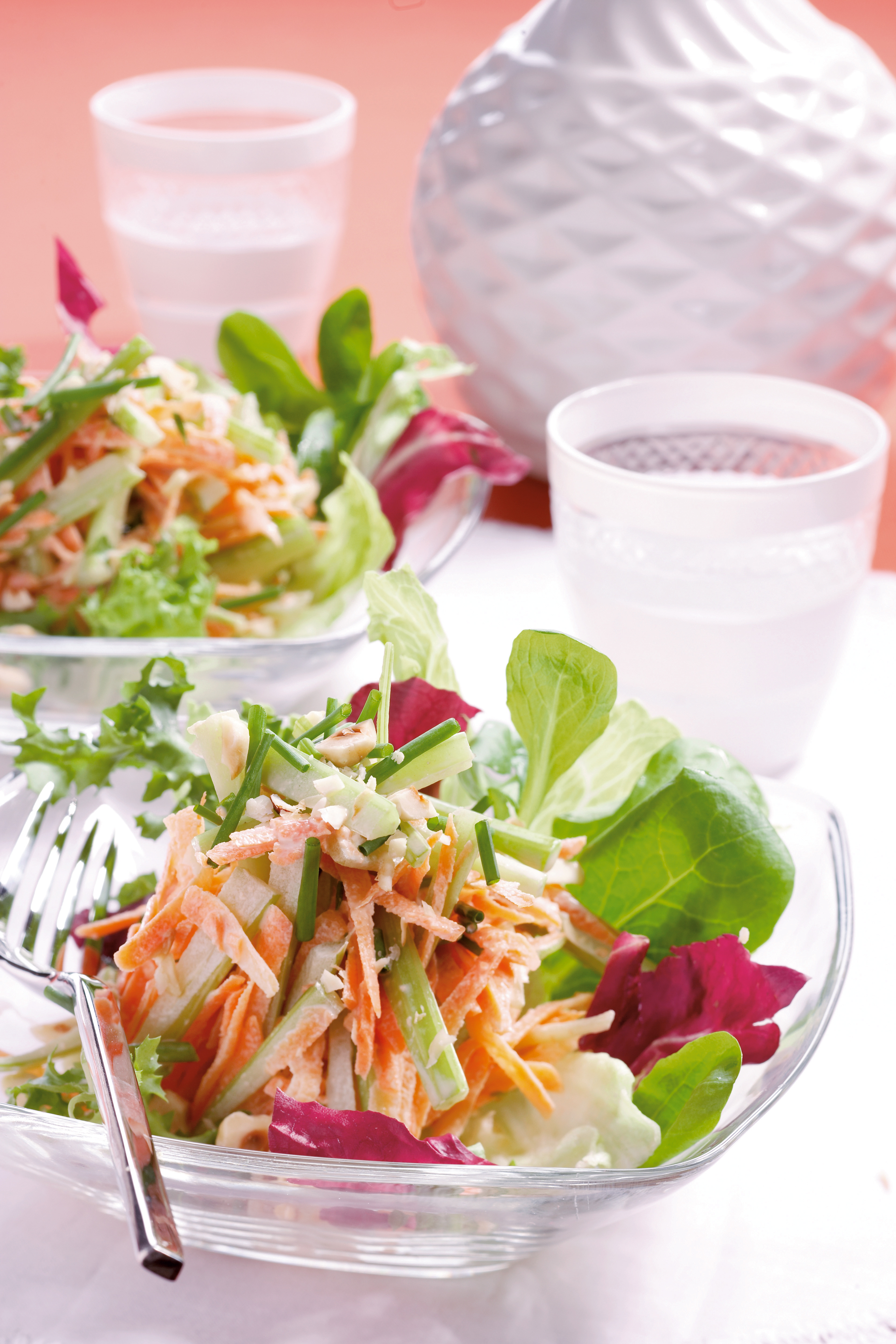 Wortel-bleekselderijsalade