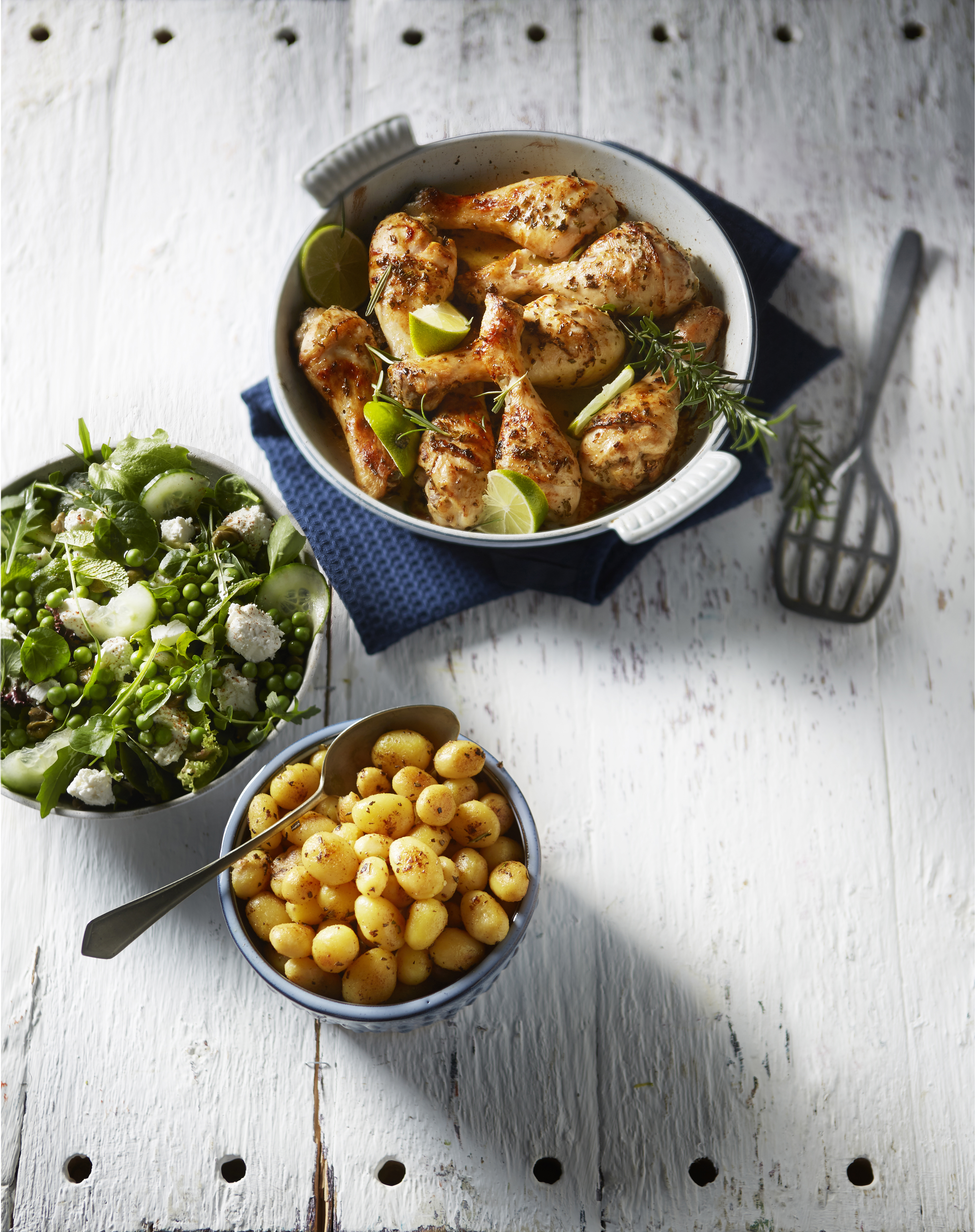 Kip met limoen- rozemarijnmarinade