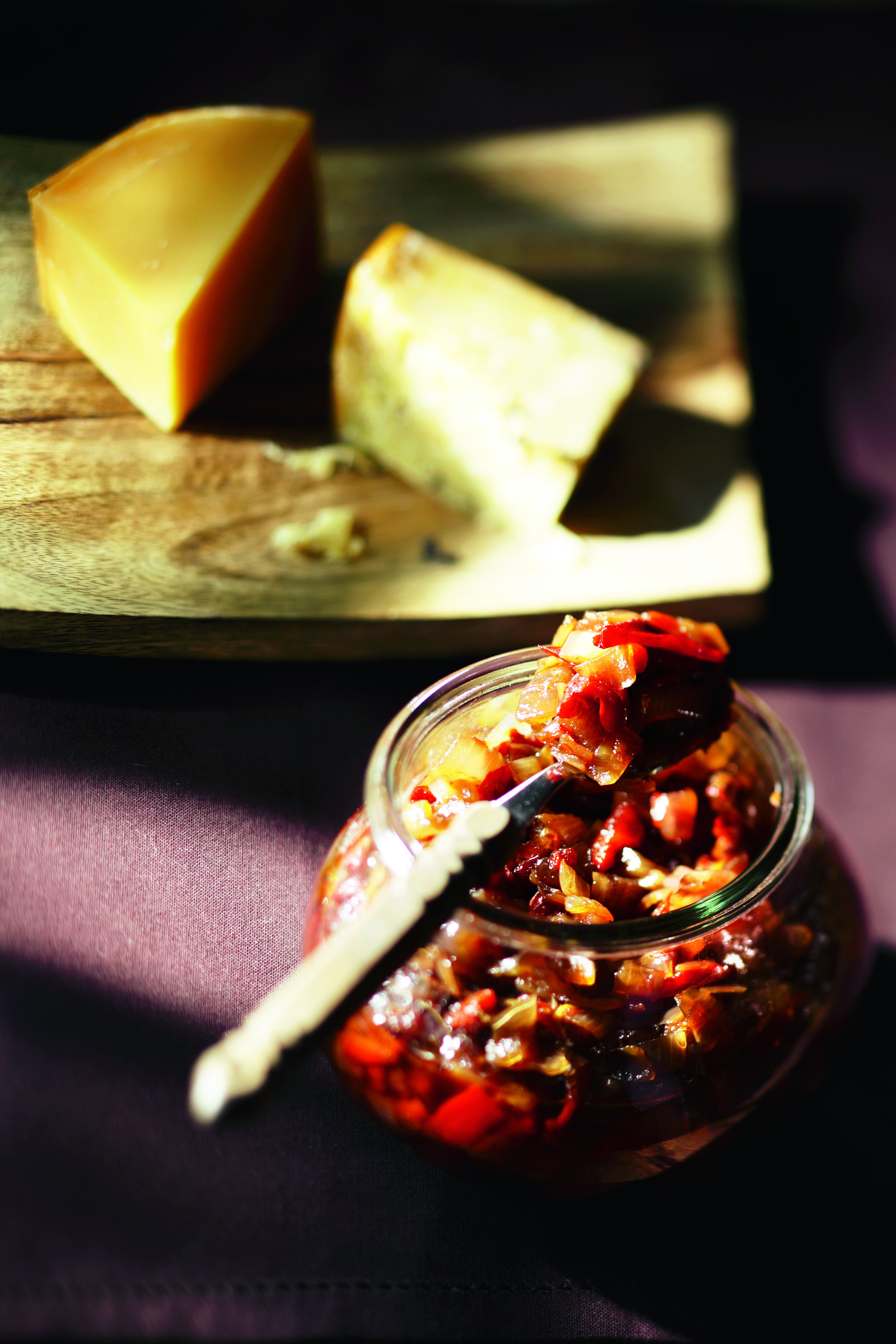 Chilichutney voor bij vlees en kaas