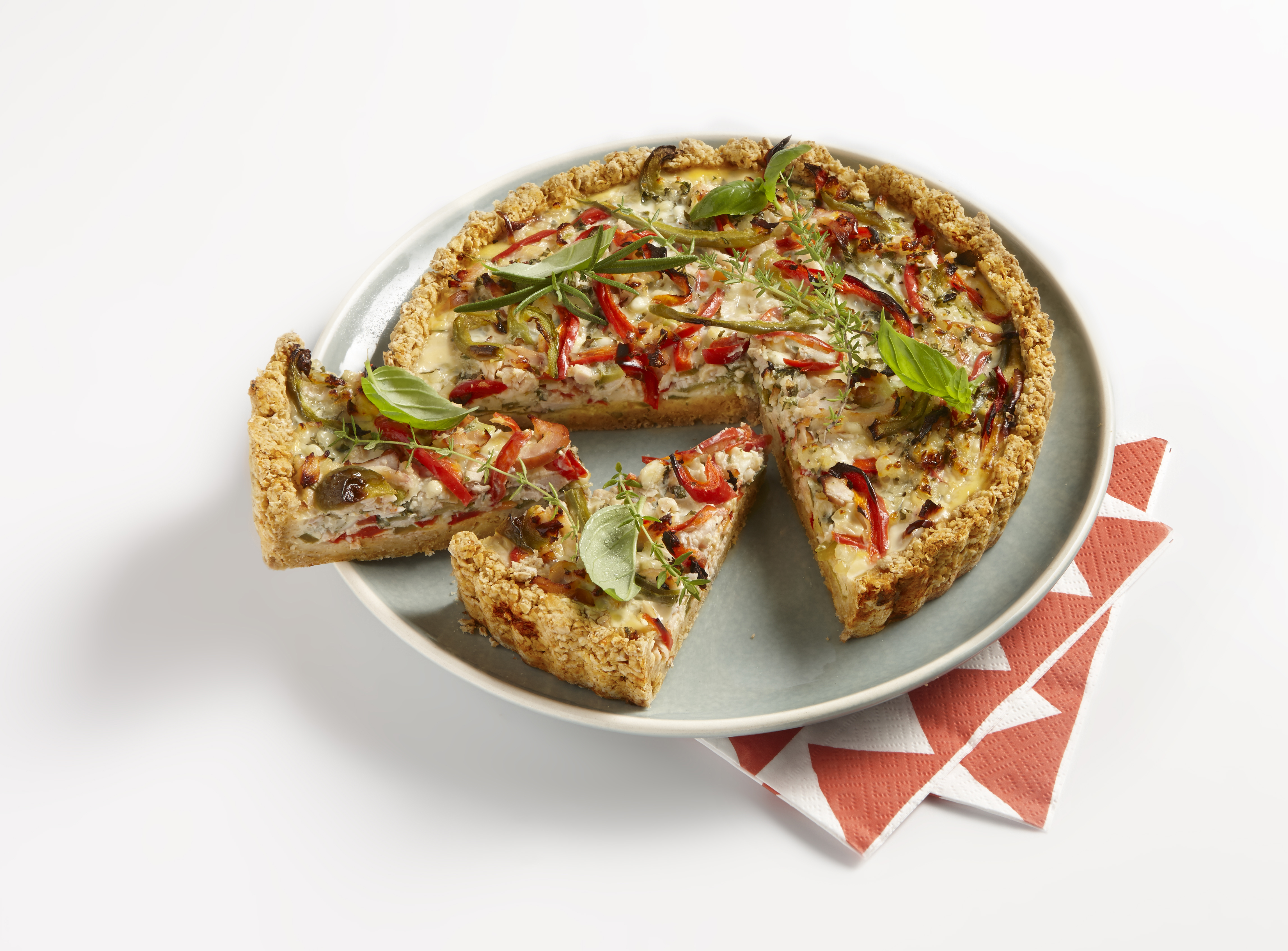 Powerquiche met Hüttenkäse