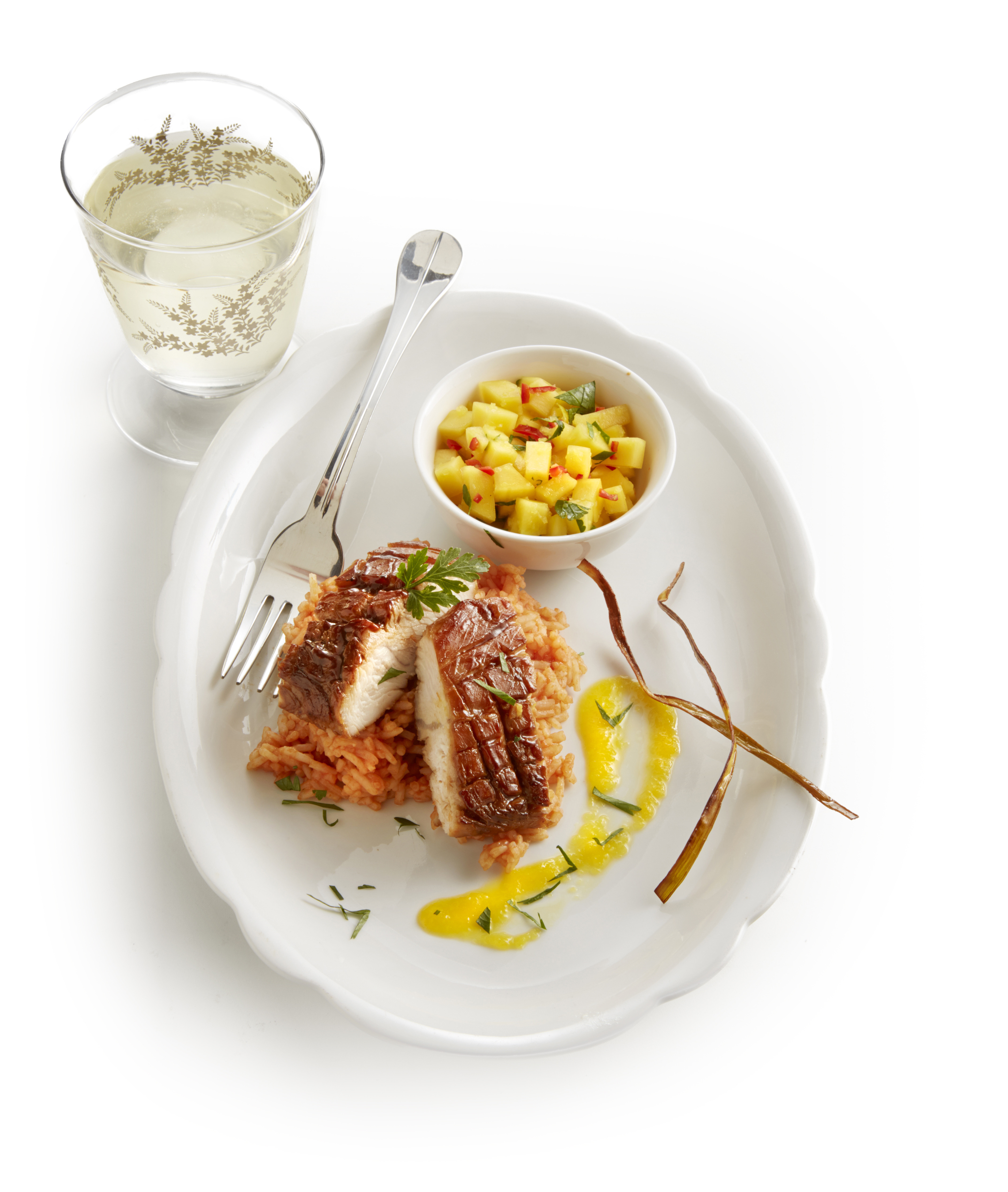 Kalkoenfilet met mango