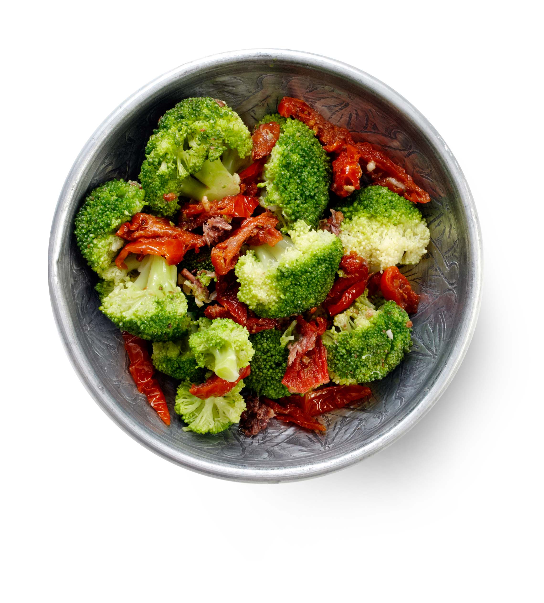 Broccoli met ansjovis en tomaat