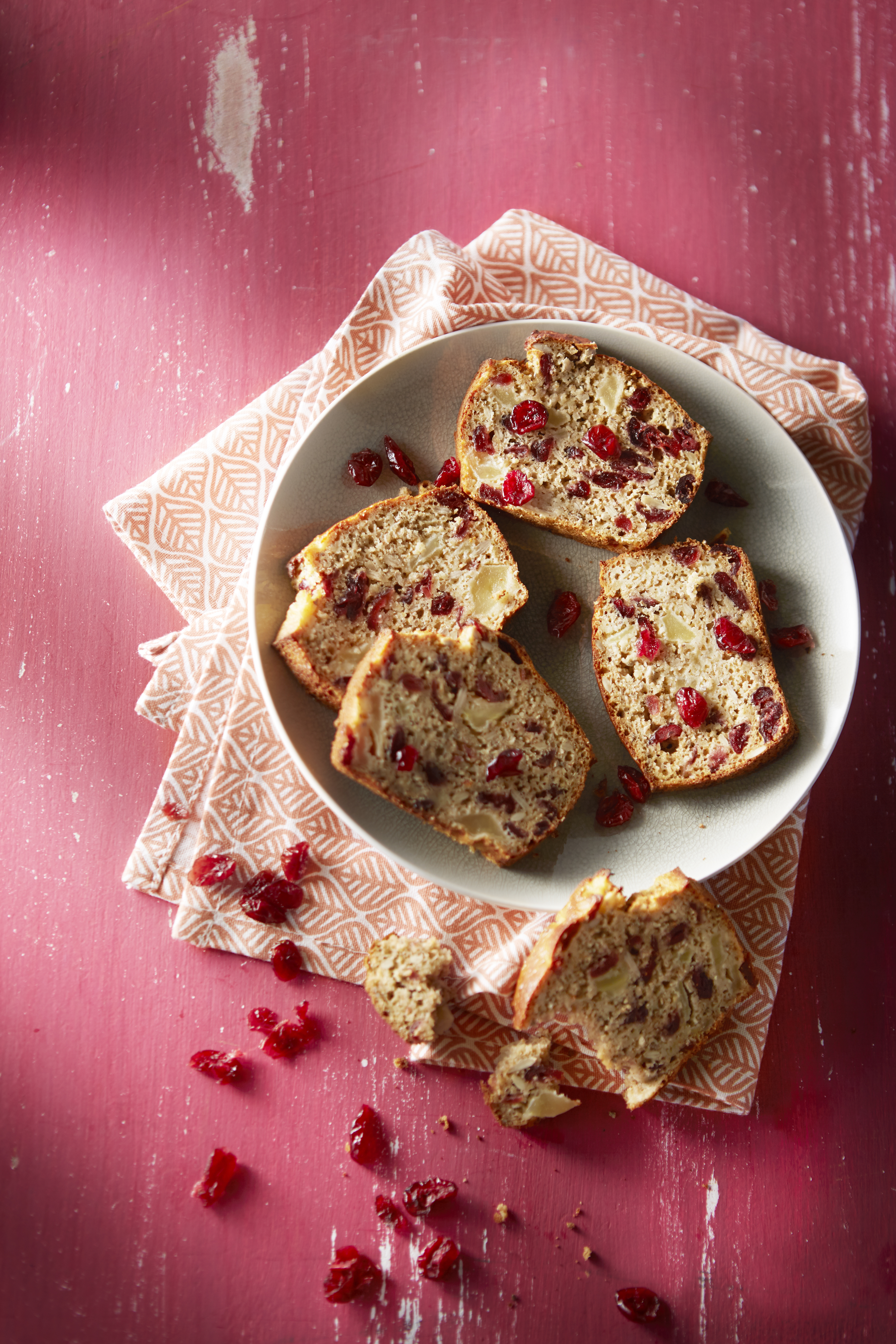 Cranberry-appelcake