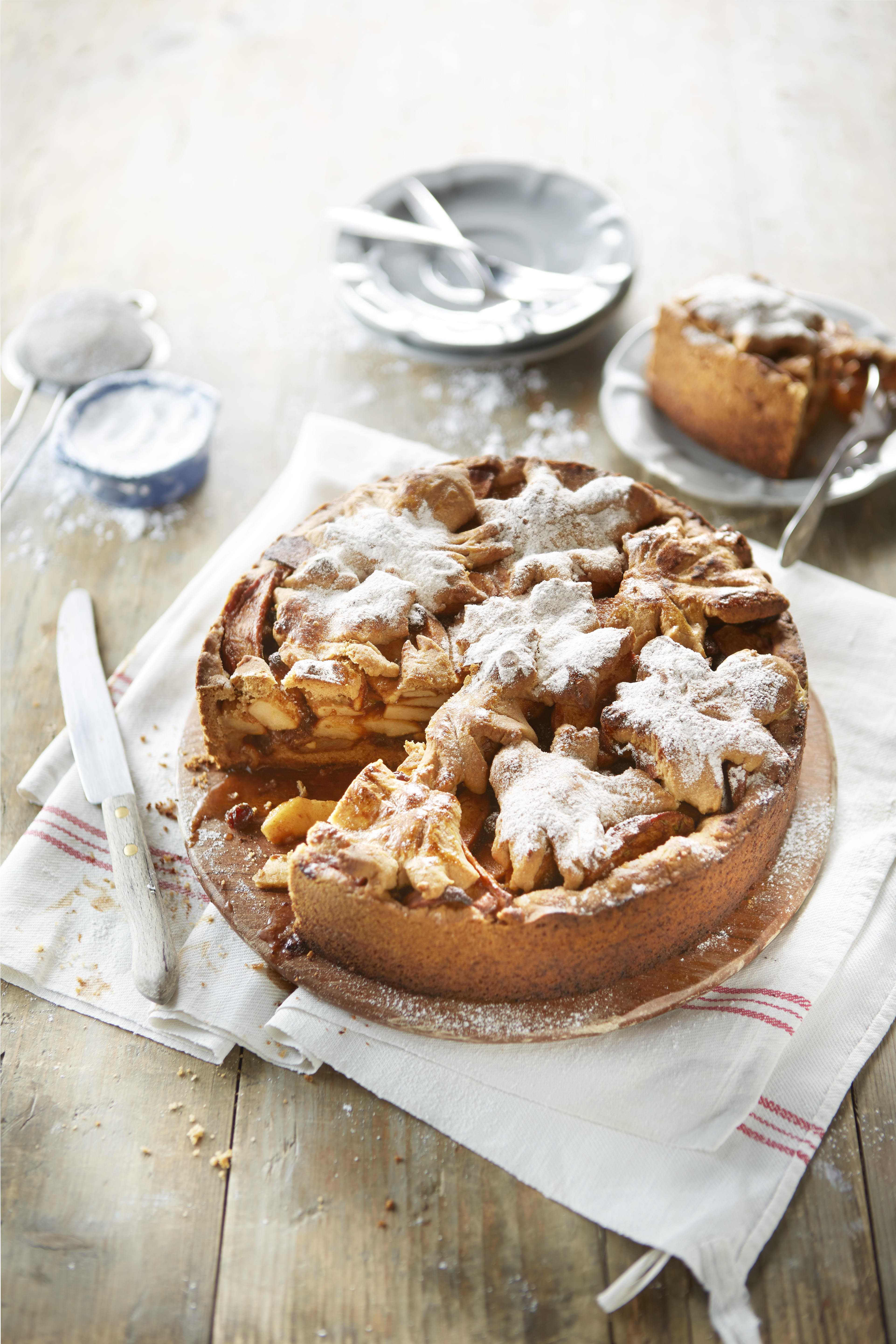 Appeltaart met rozemarijn