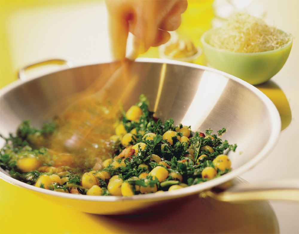 Roergebakken andijvieschotel