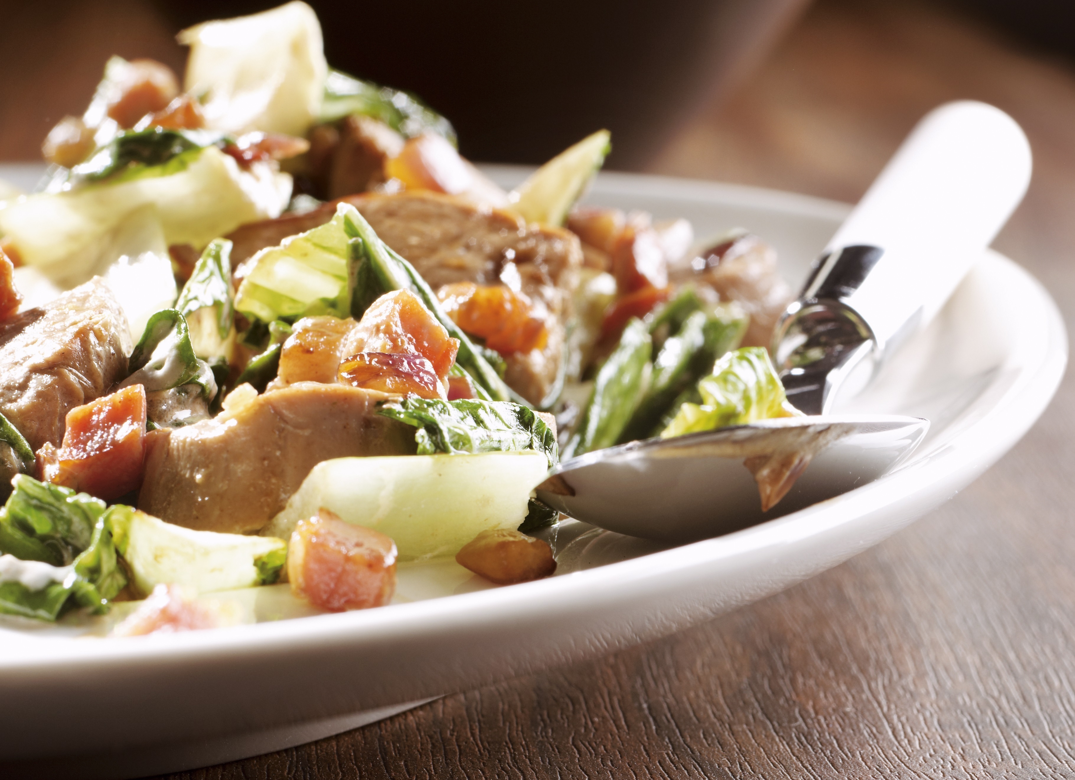 Roerbak van varkenshaas en paksoi