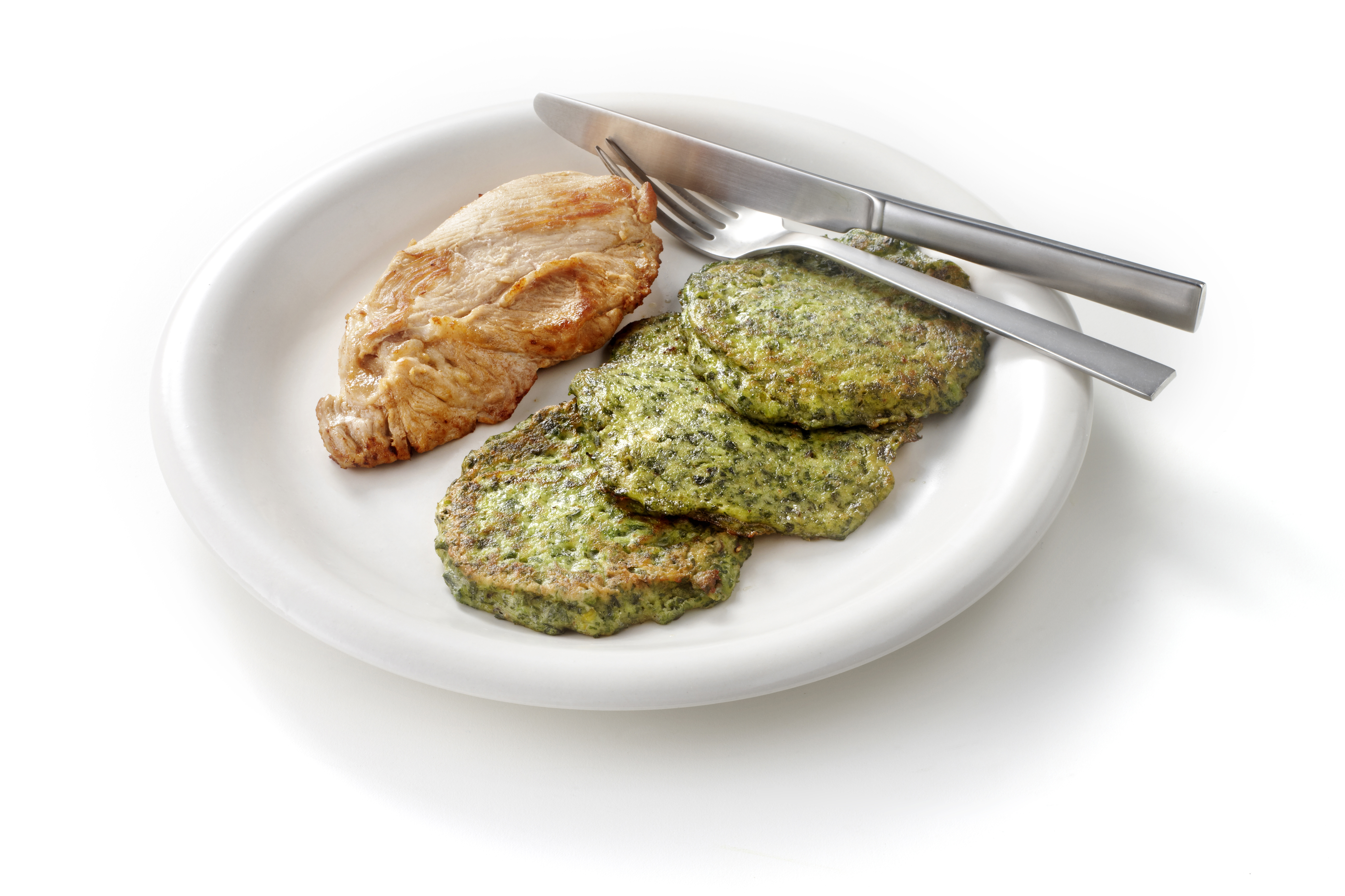 Boerenkoolpannenkoekjes met varkensfilet