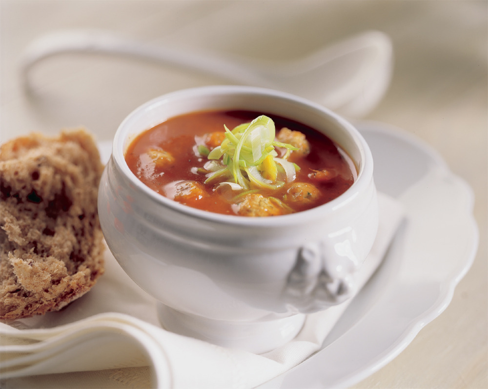 Ouderwetse tomatensoep