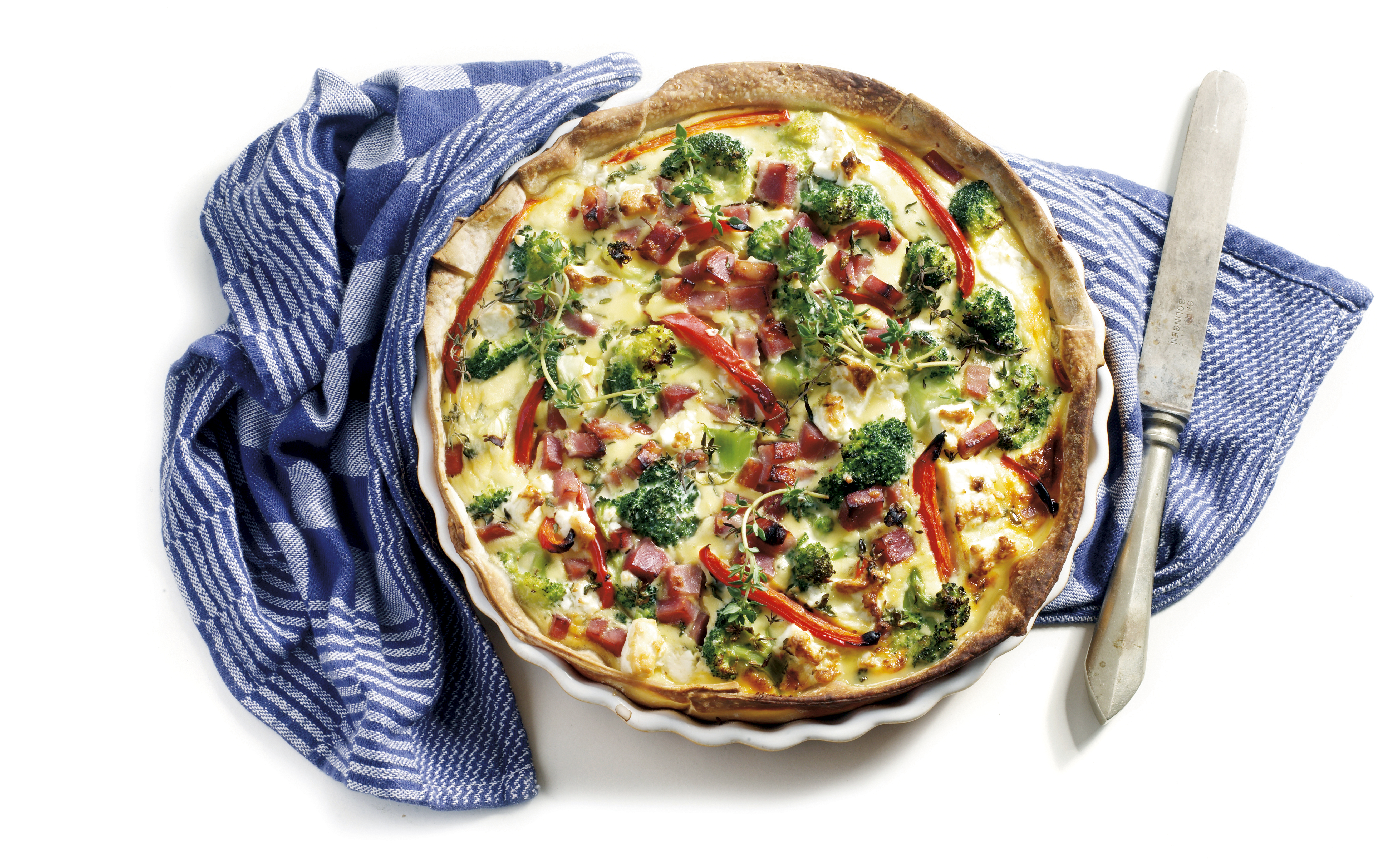 Mediterrane hamquiche