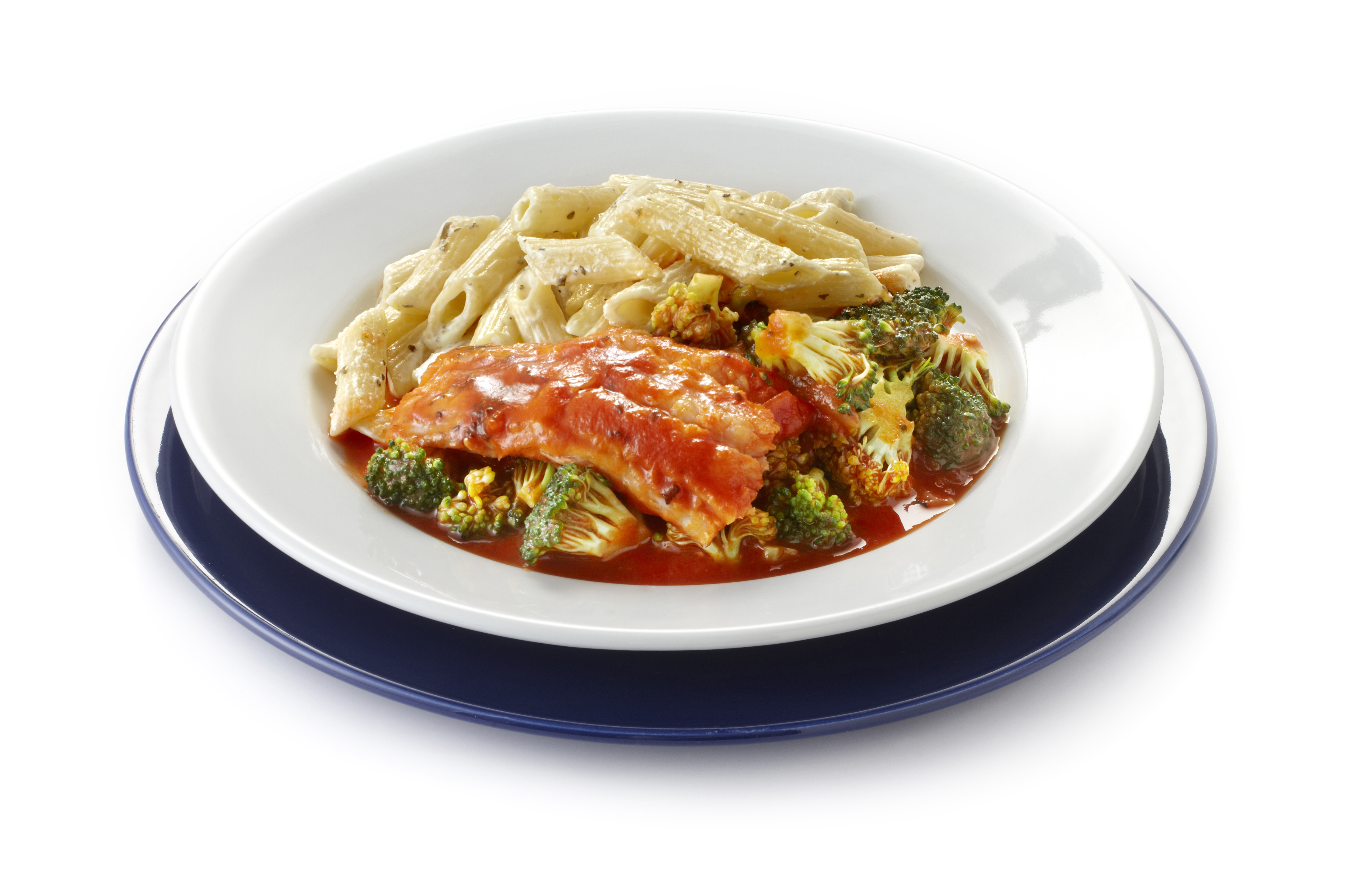 Koolvis met broccolitomatensaus