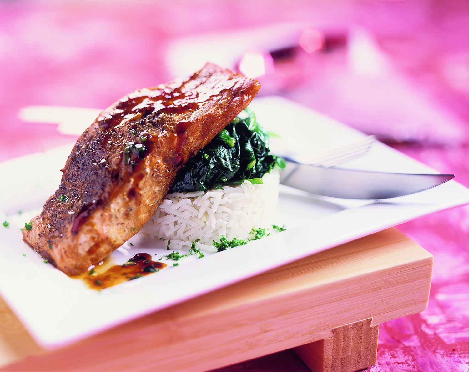 Japanse zalm uit de oven