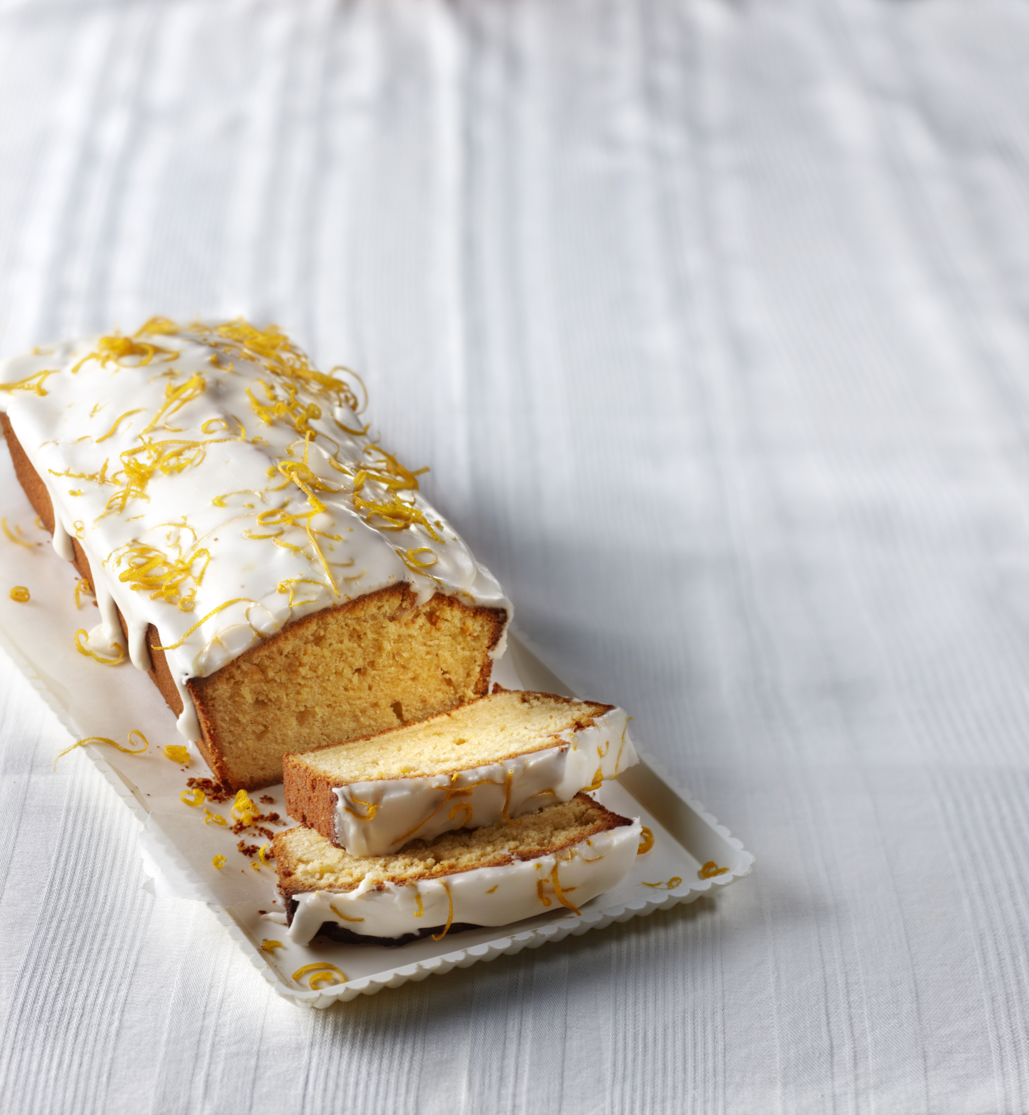 Geglazuurde sinaasappelcake