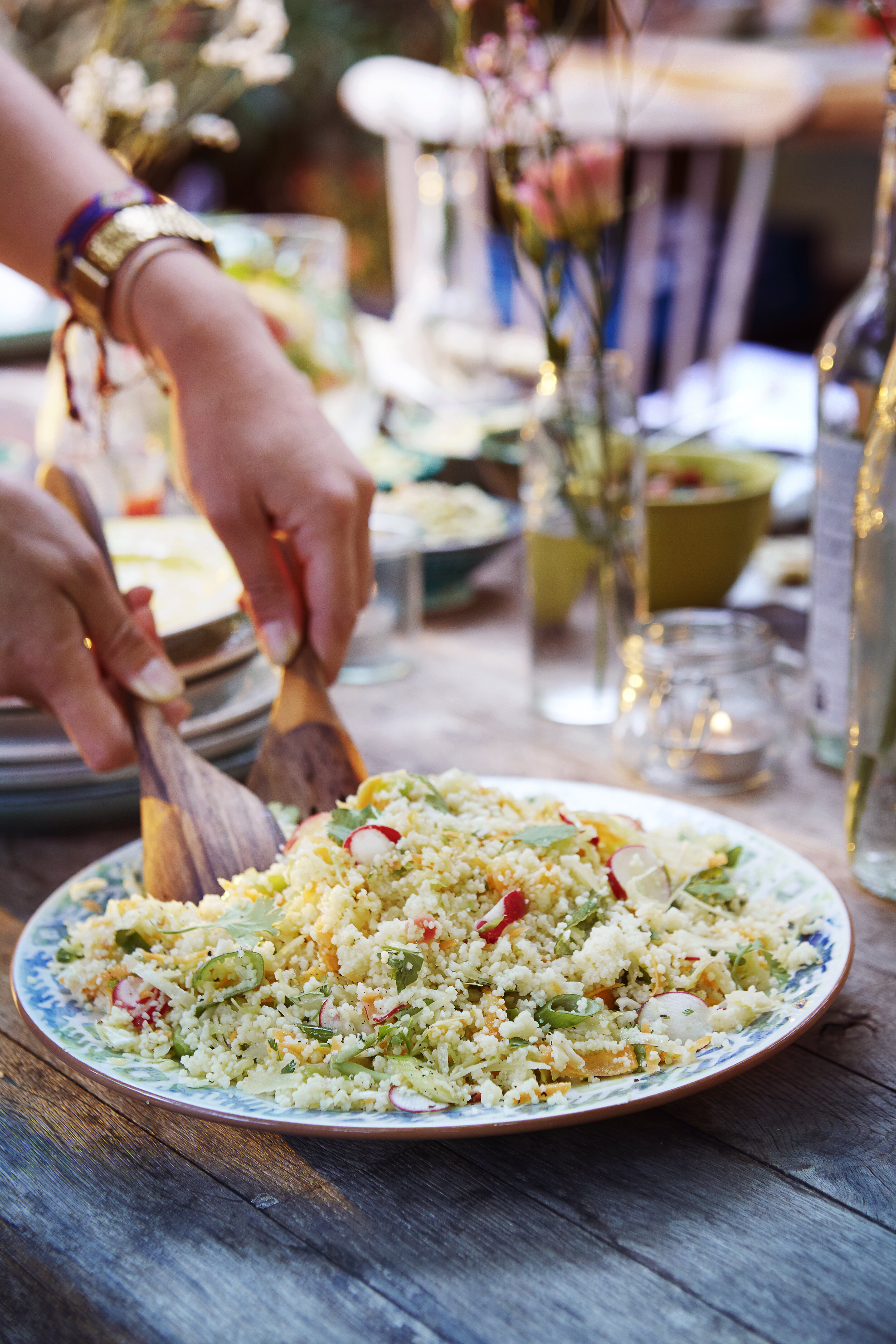 Couscous-coleslaw