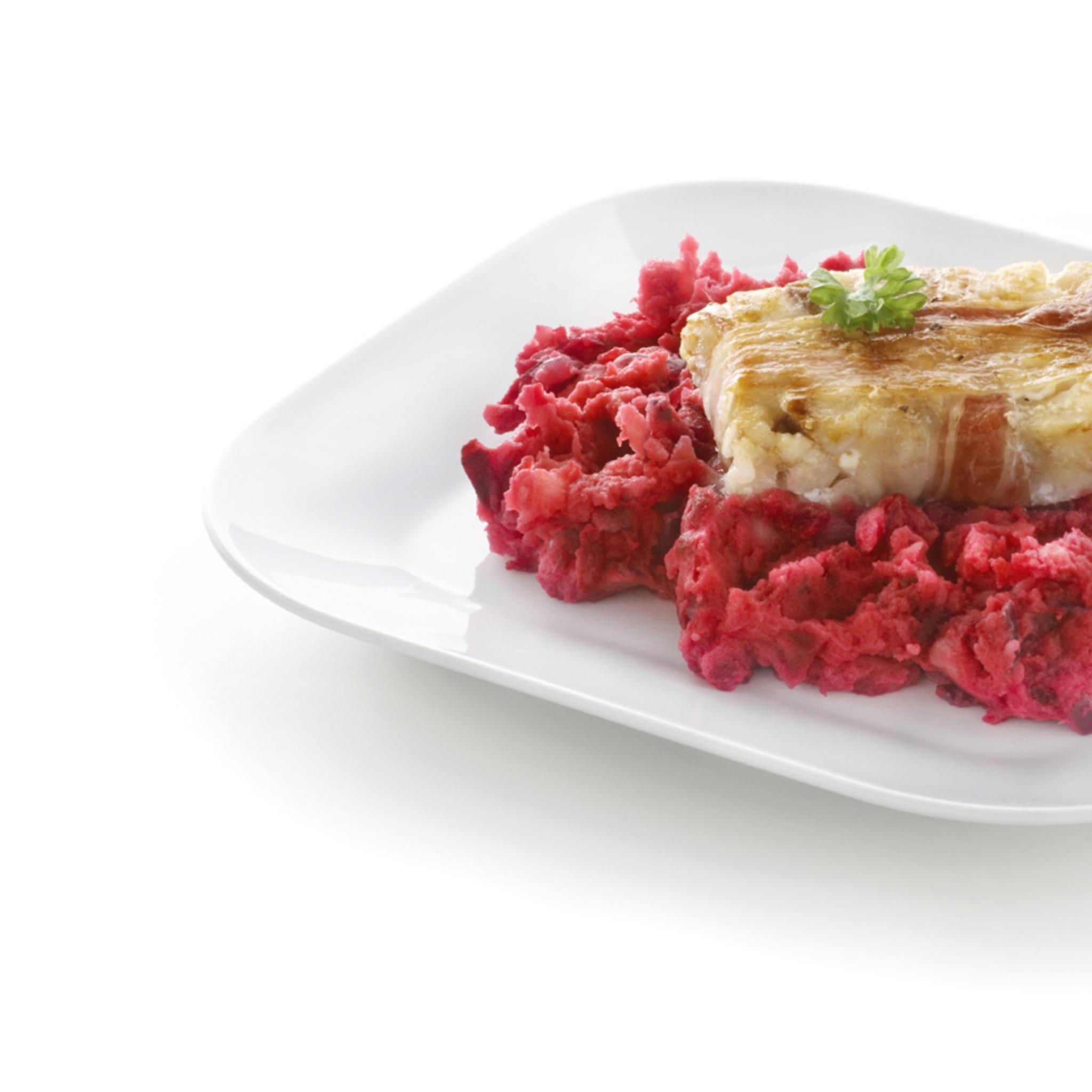 Bietjesstamppotje met viscarré