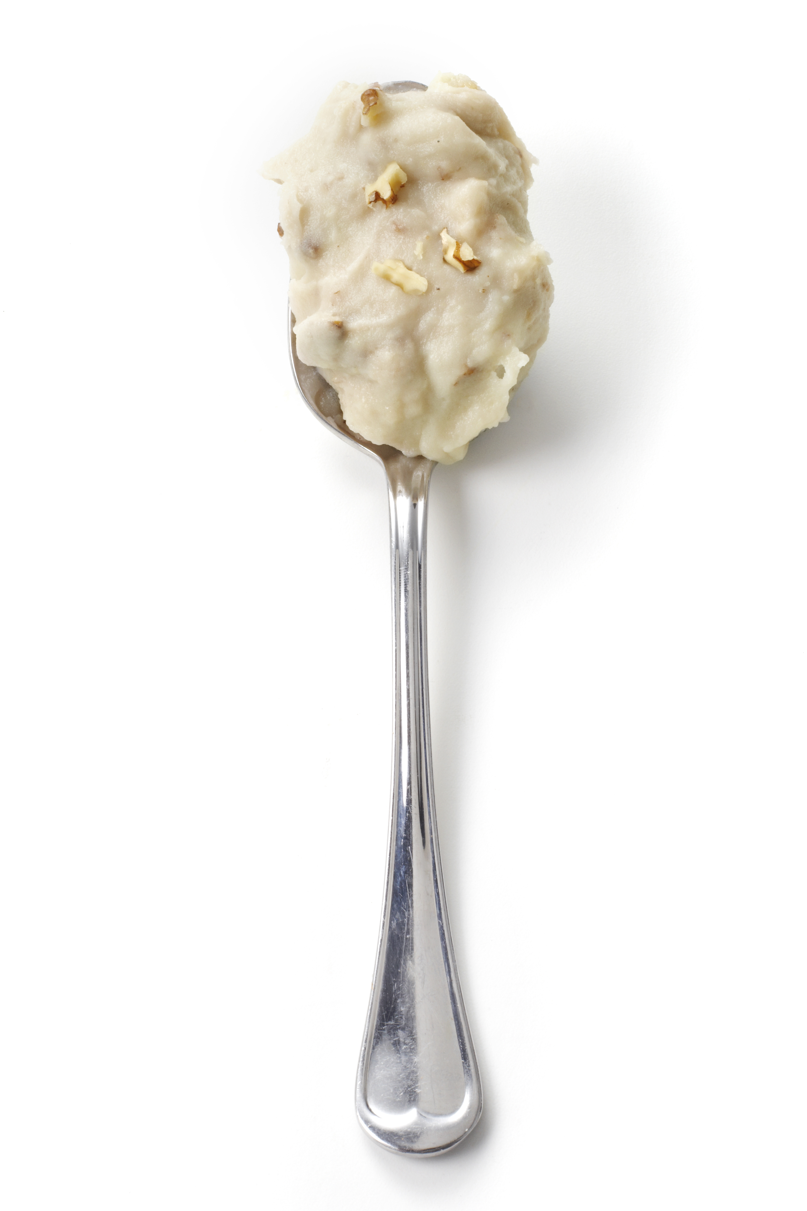 Aardappelpuree met noten