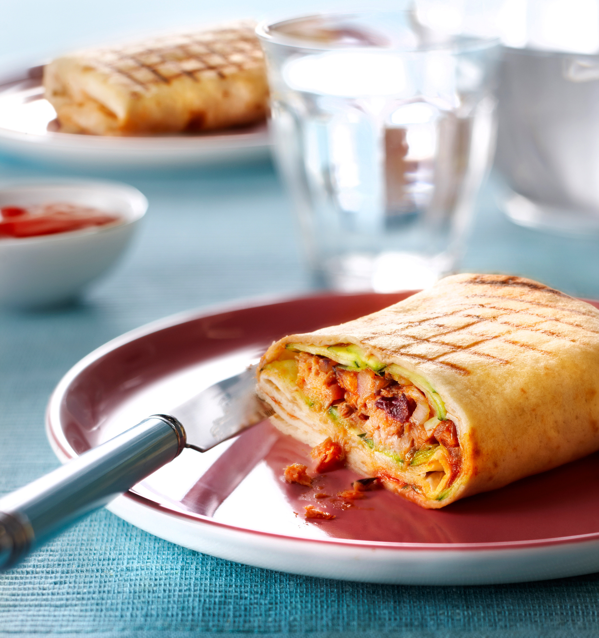 Tonijn-courgettewrap