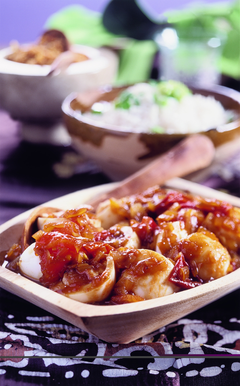 Telor ketjap (eieren in ketjap)