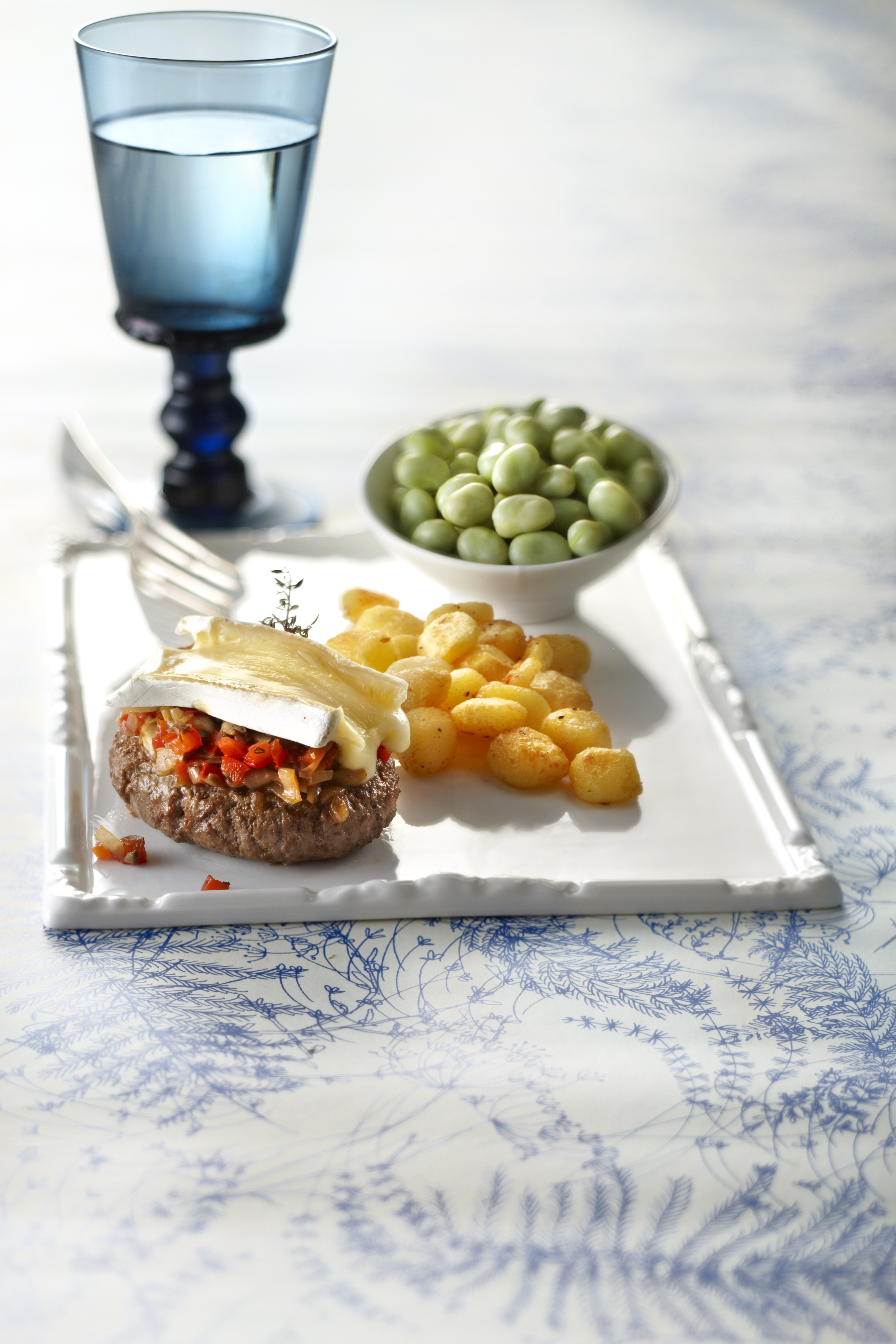 Tartaar met paddenstoelentapenade en brie