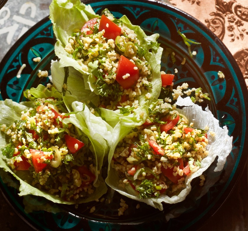 Taboulé (bulgursalade met peterselie)