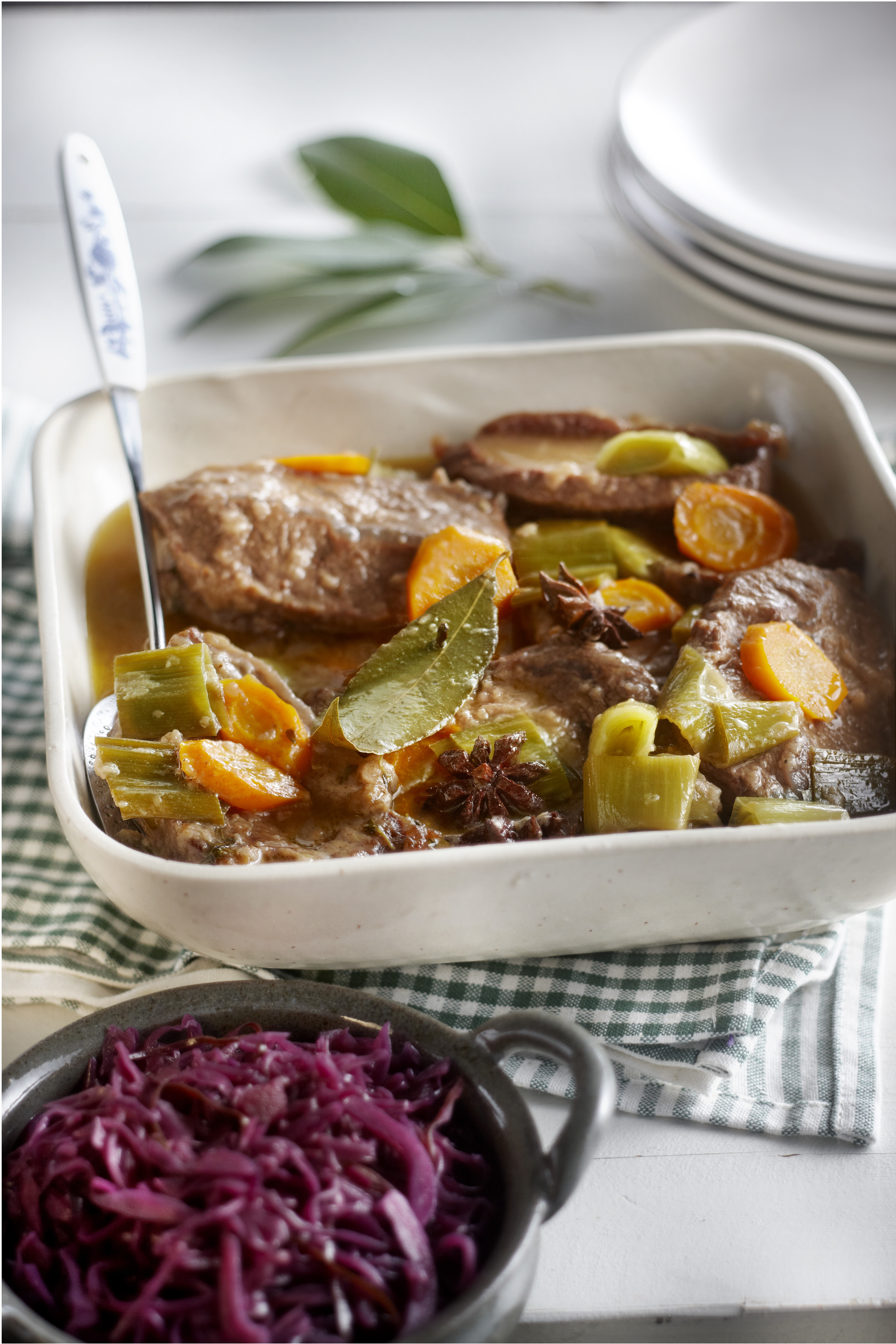 Sukade met bokbier uit de oven