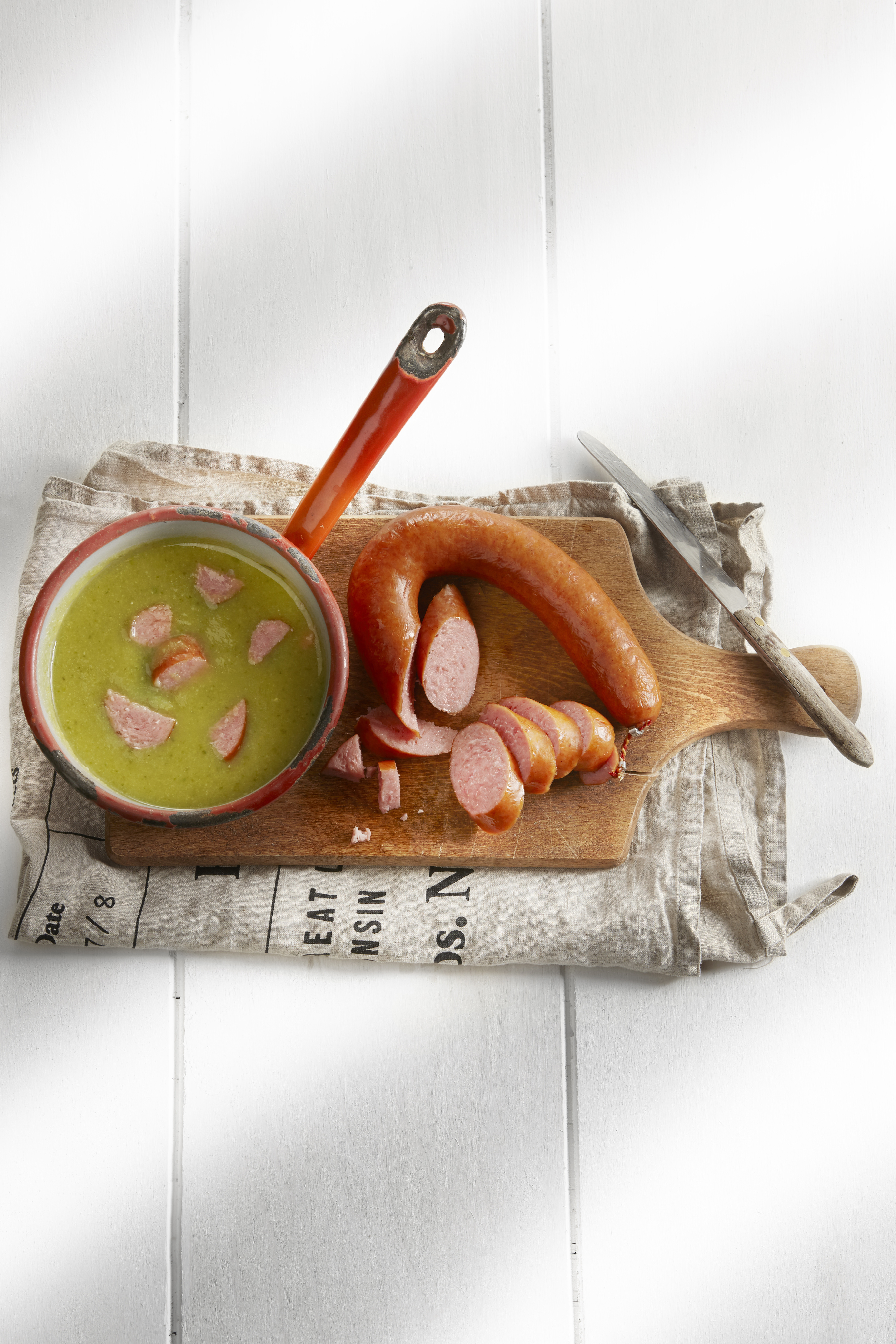 Romige spruitjessoep +clubsandwich