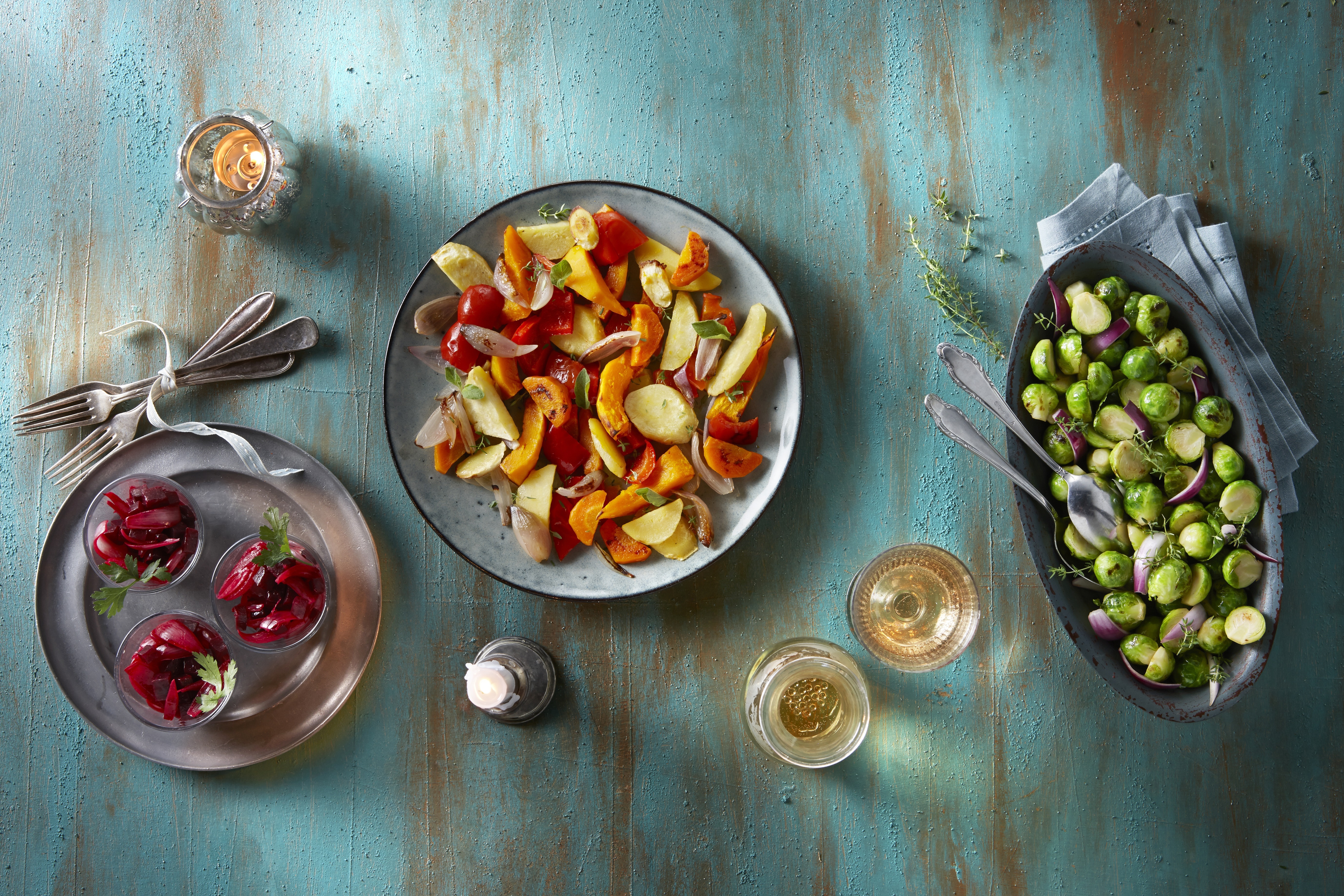 Ratatouille met pompoen uit de oven