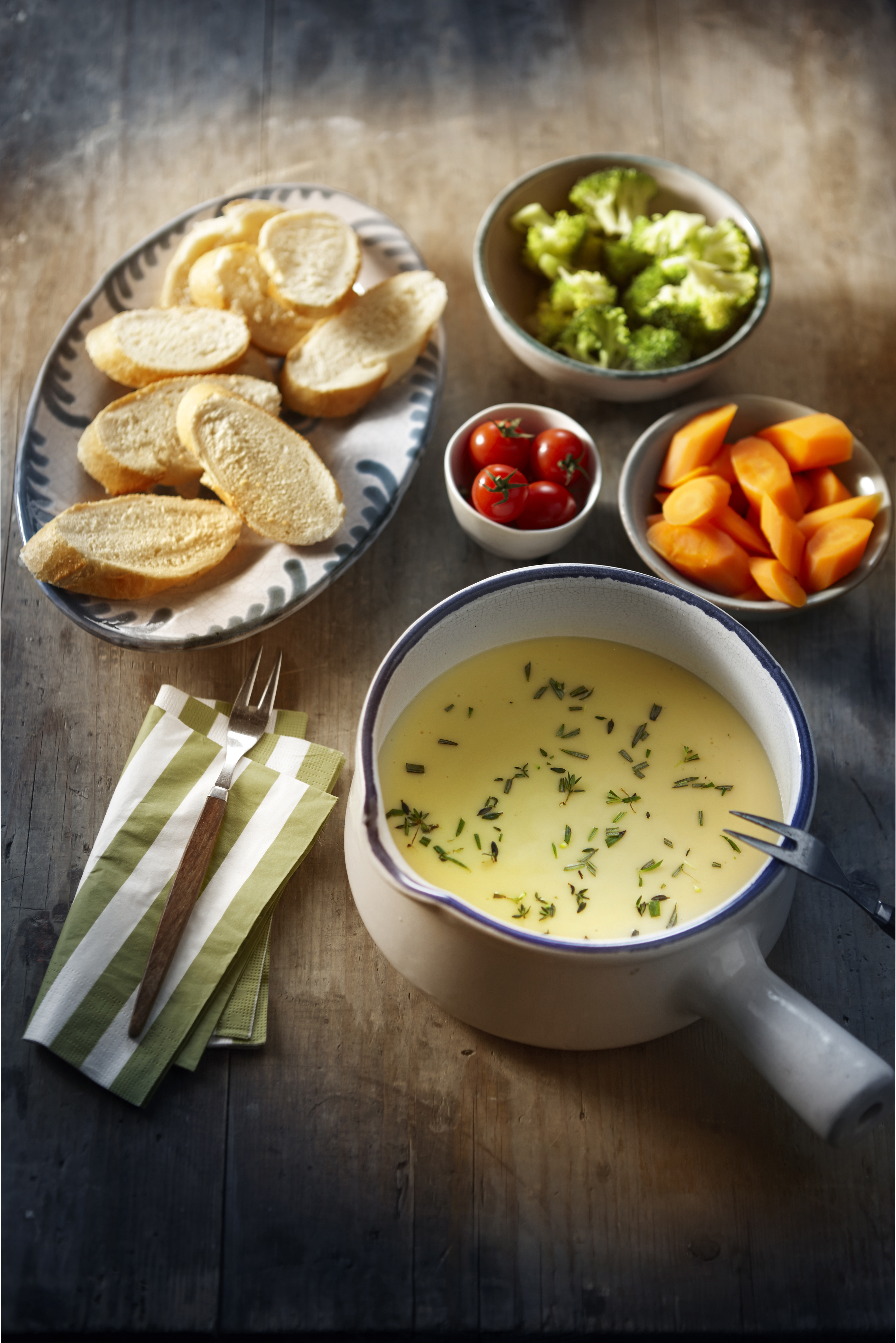 Provençaalse kaasfondue