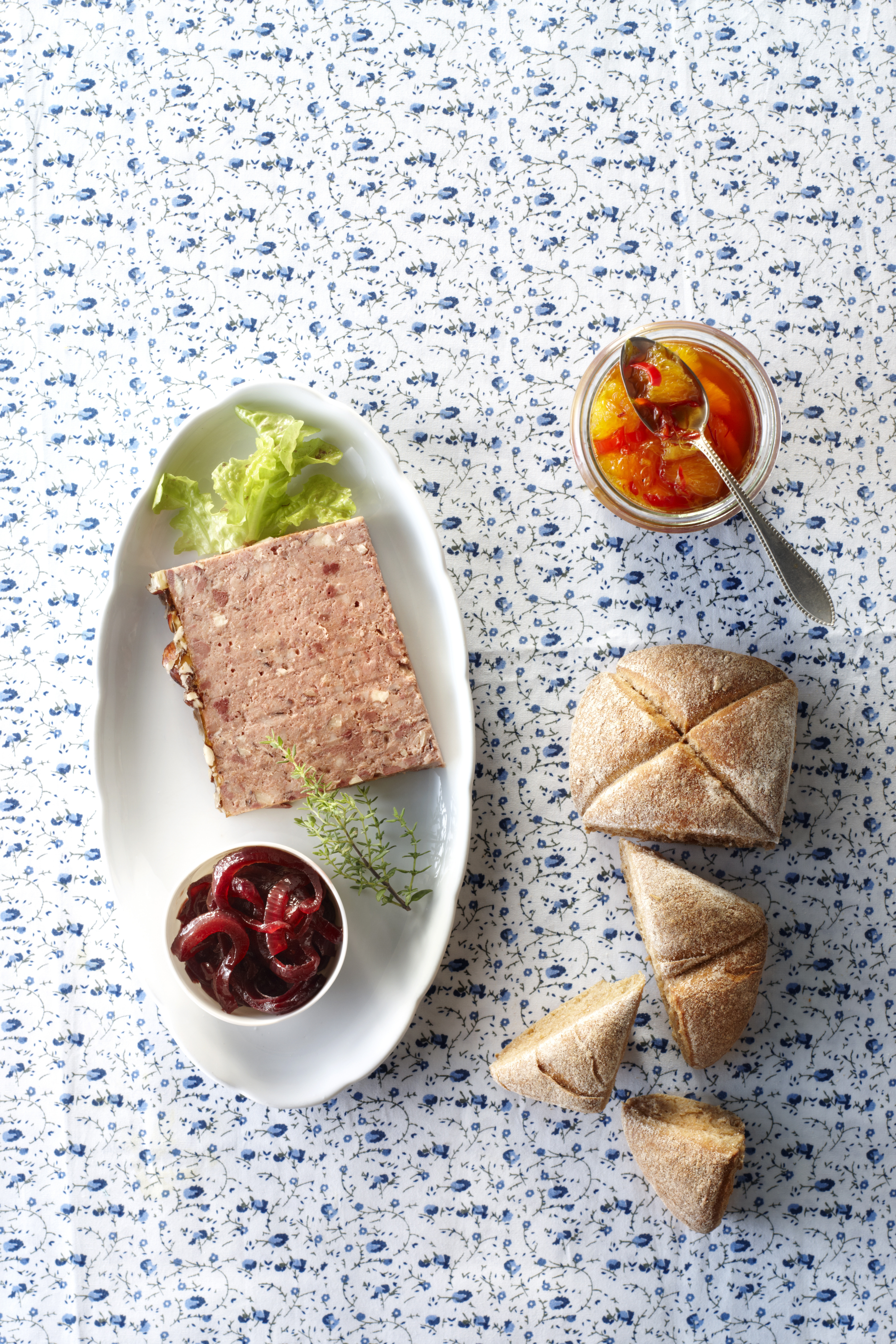 Pate met uienmarmelade