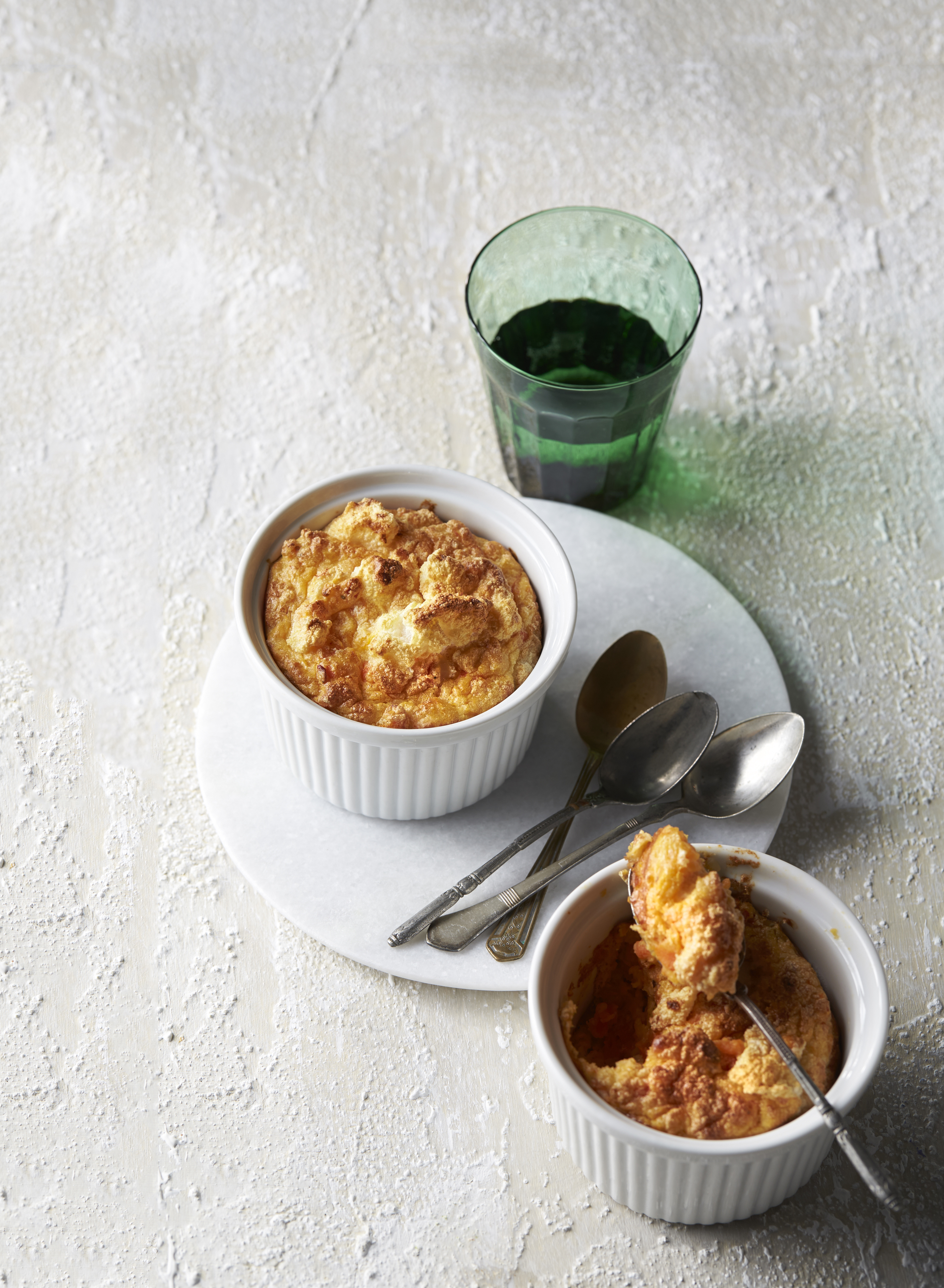 Oosterse winterwortel kaassoufflé