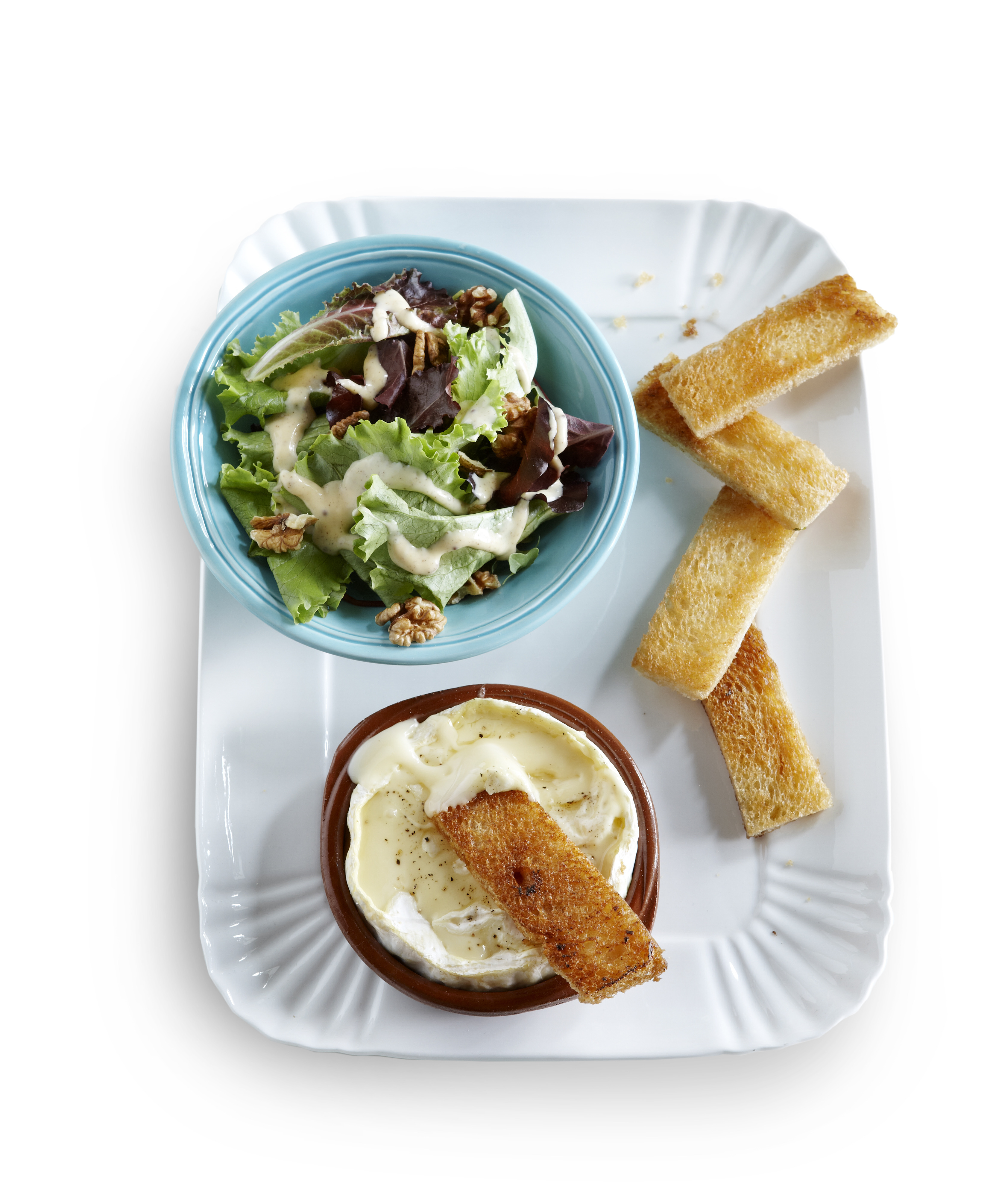 Kaasfondue met soldaatjes