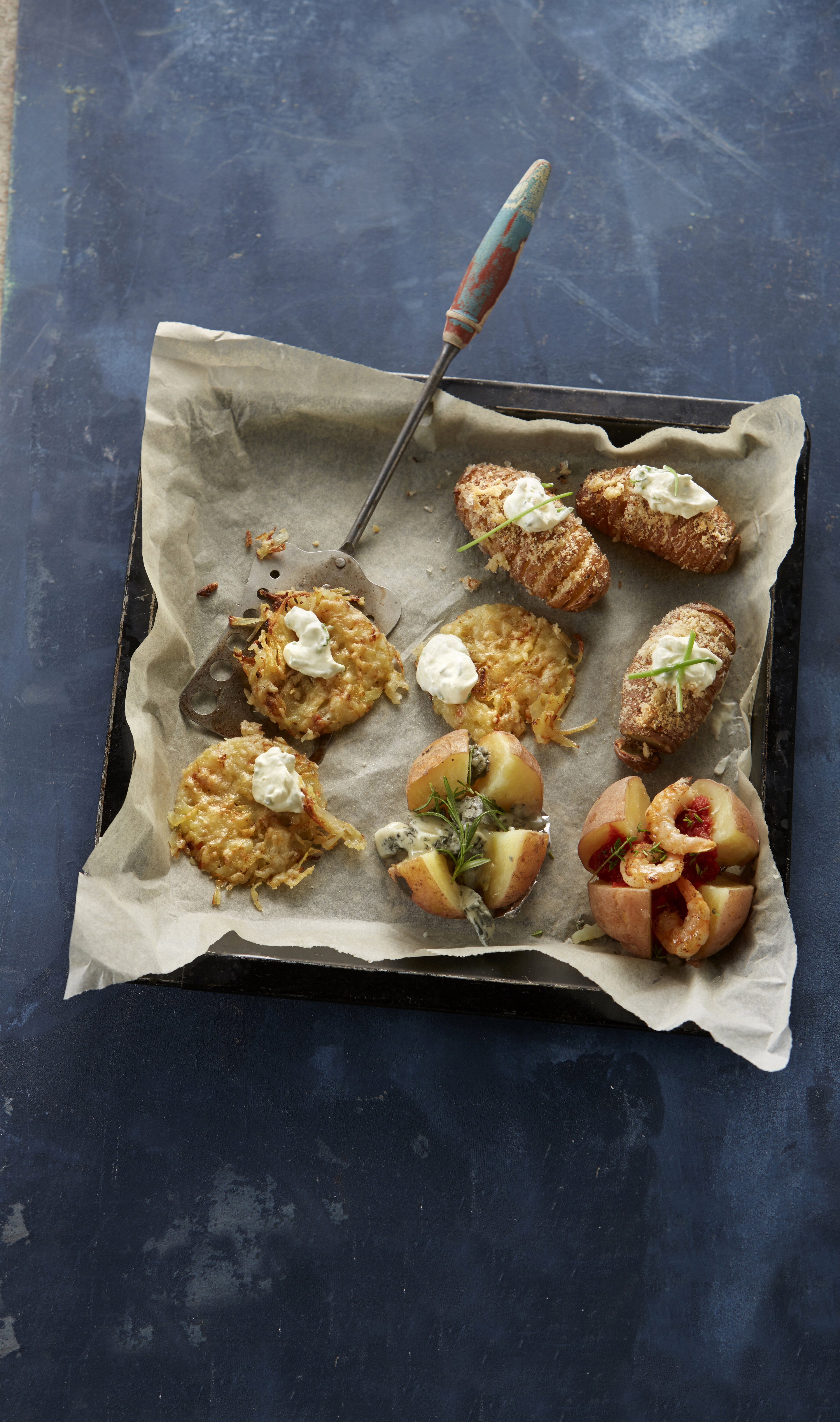 ‘Hasselback' aardappels