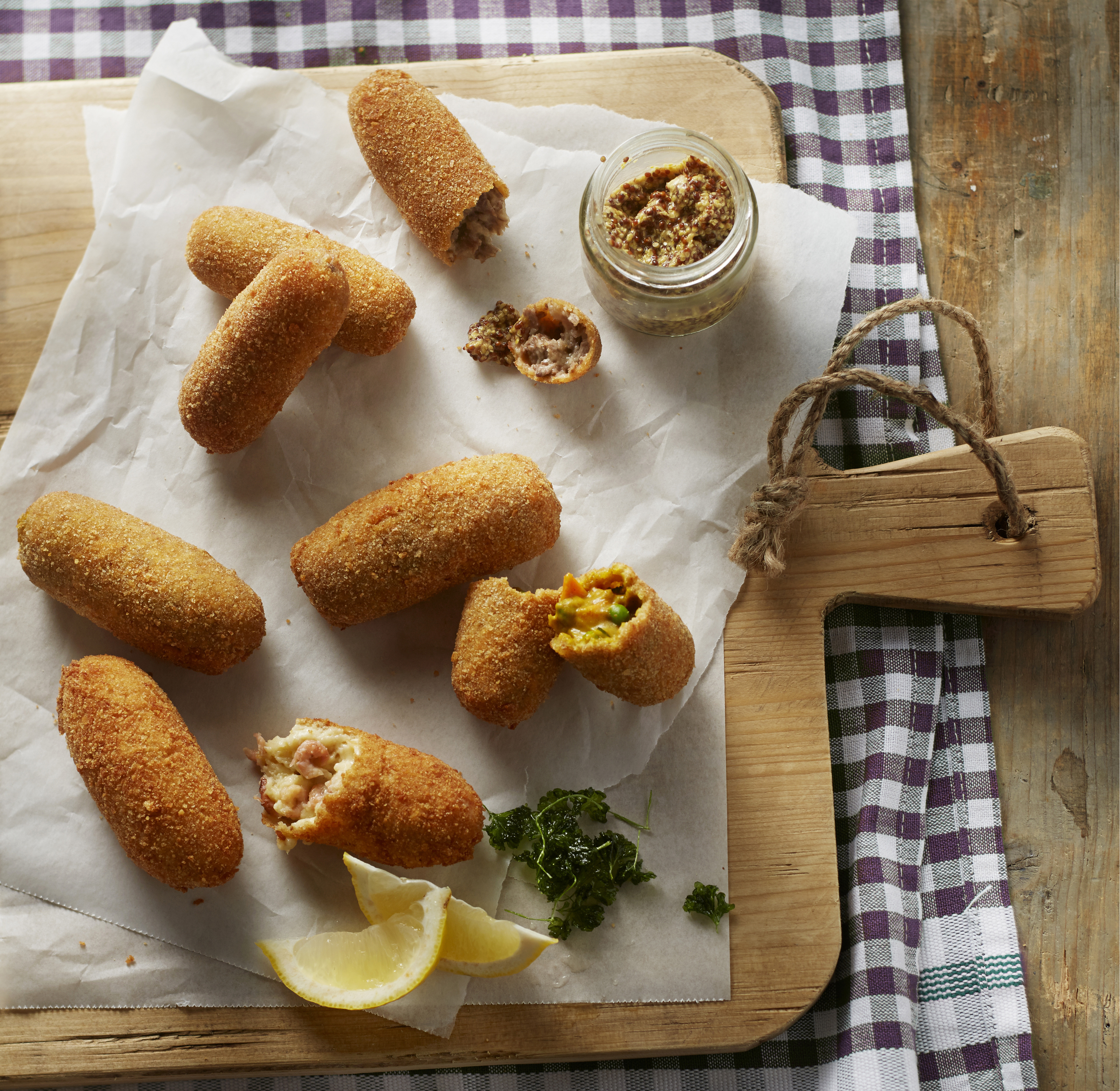 Groenten-kerriekroketten