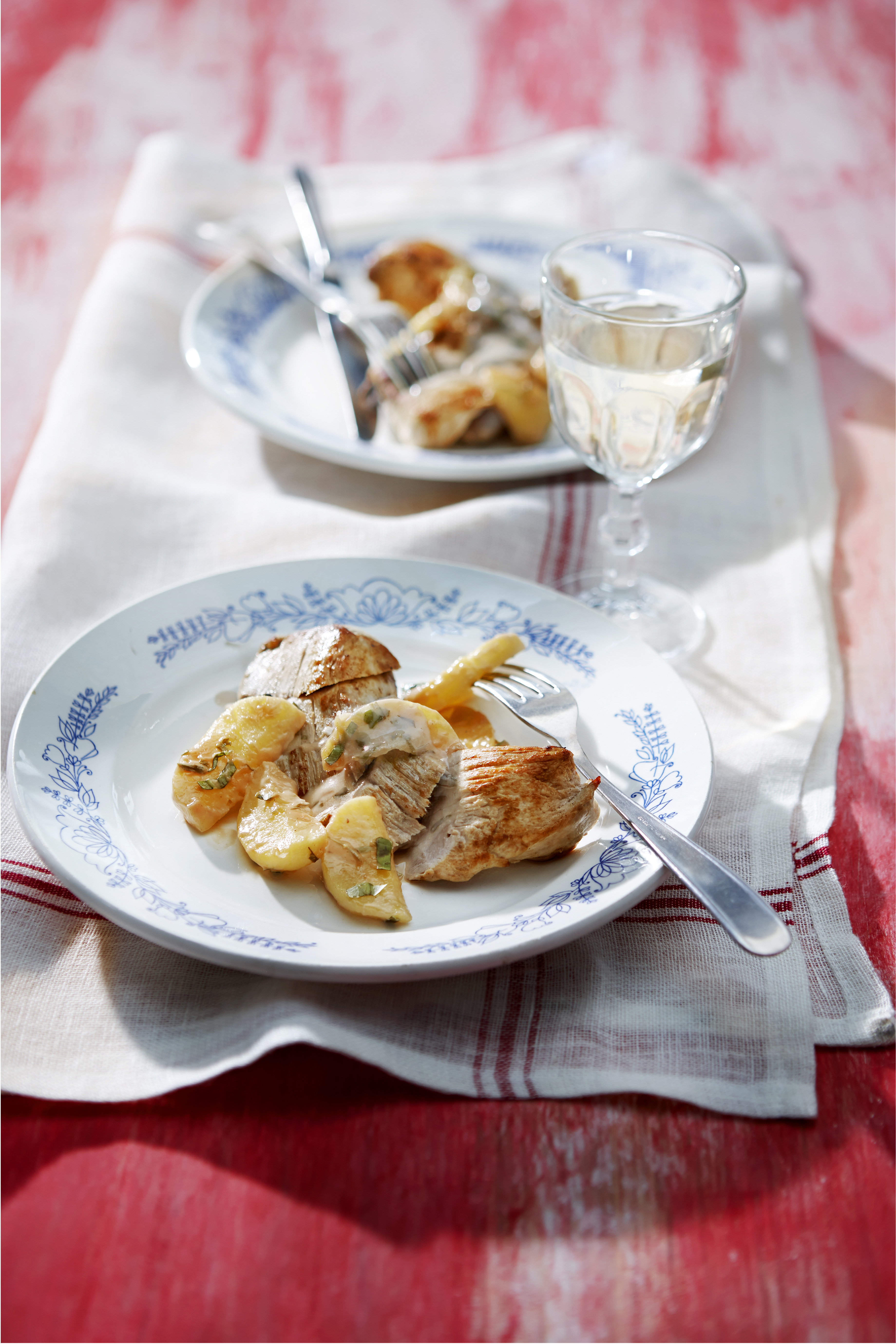 Filet mignon aux pommes