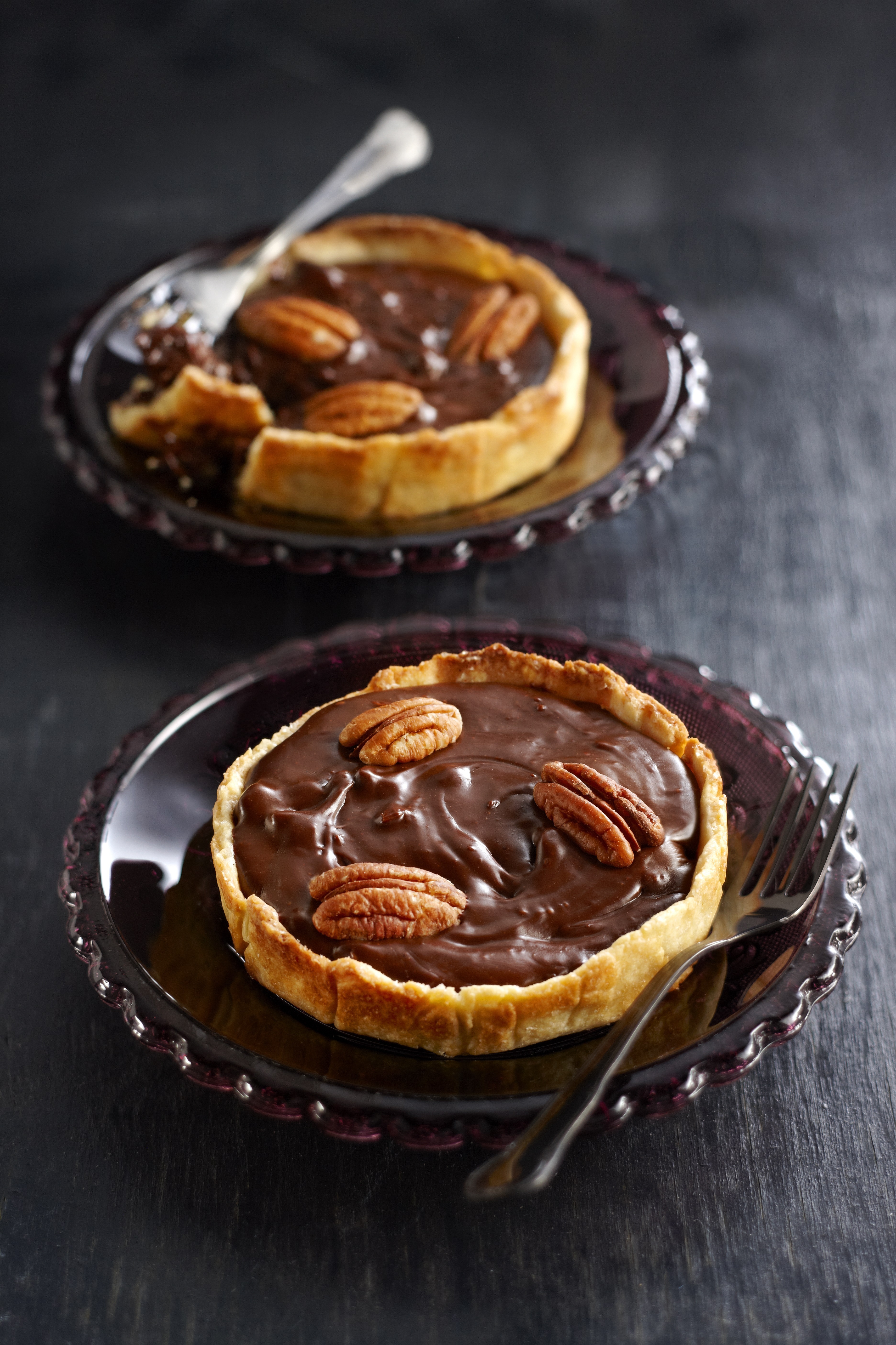 Chocoladefudgetaartjes