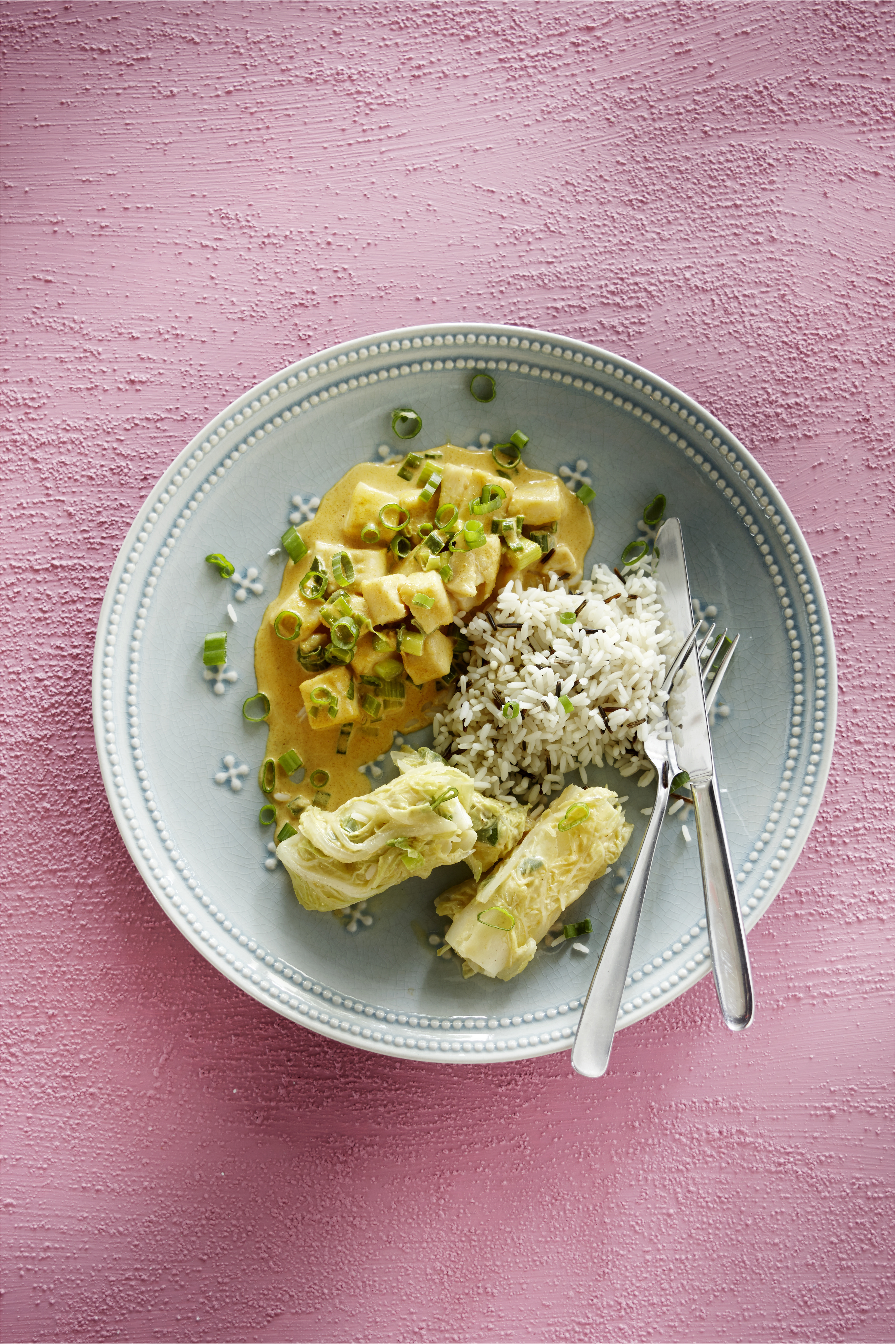 Chinesekoolrolletjes met vis en kokos