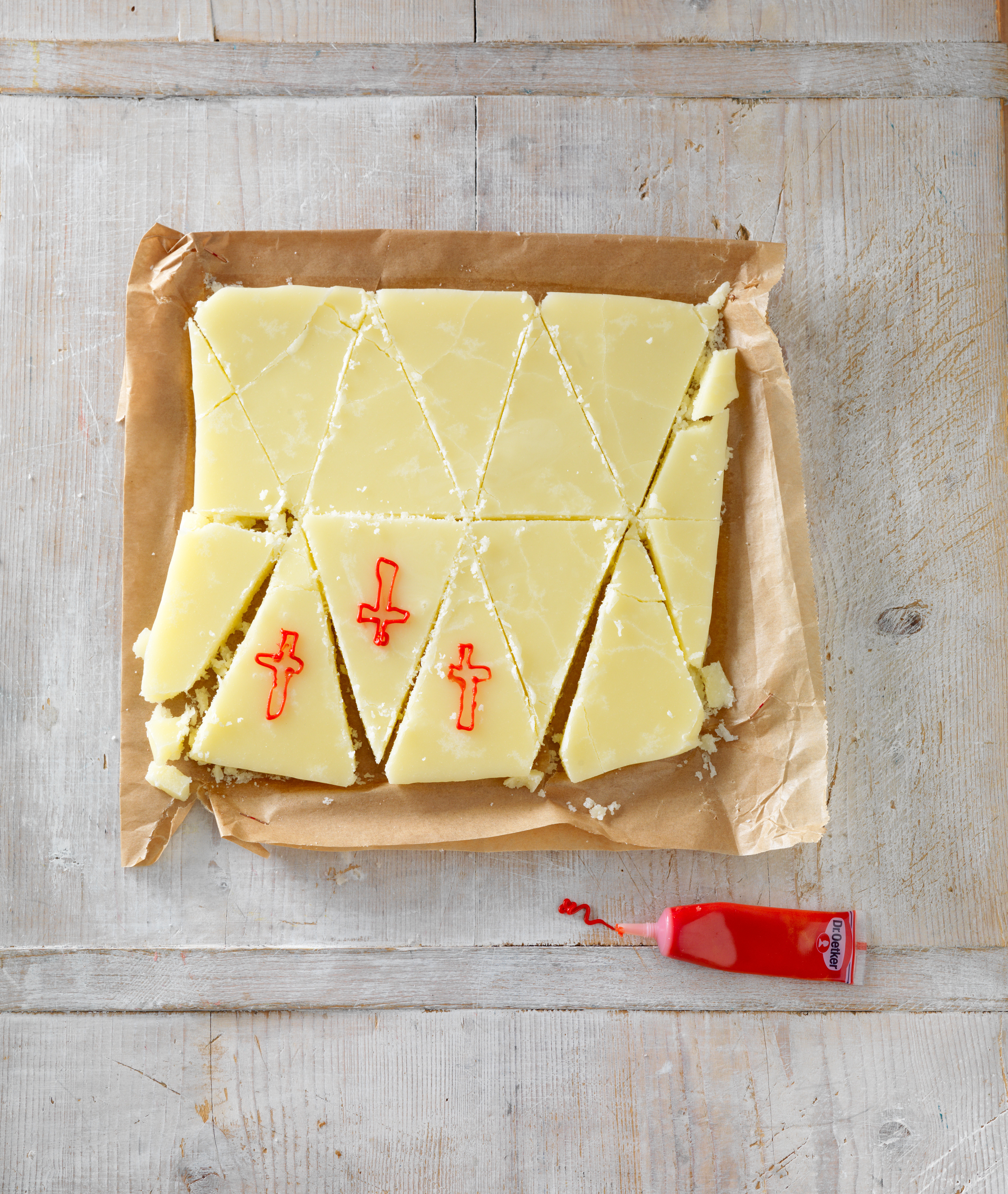 Borstplaatmijters maken