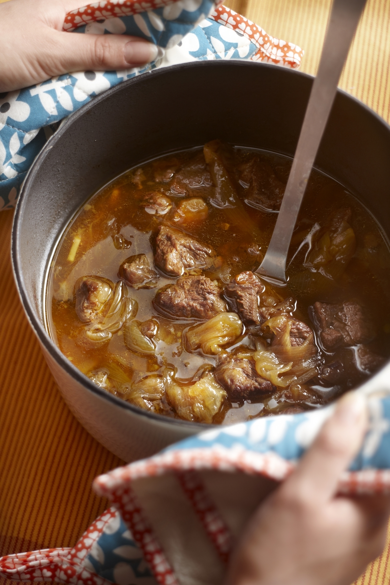 Rundvlees uit de oven met sinaasappel en gember