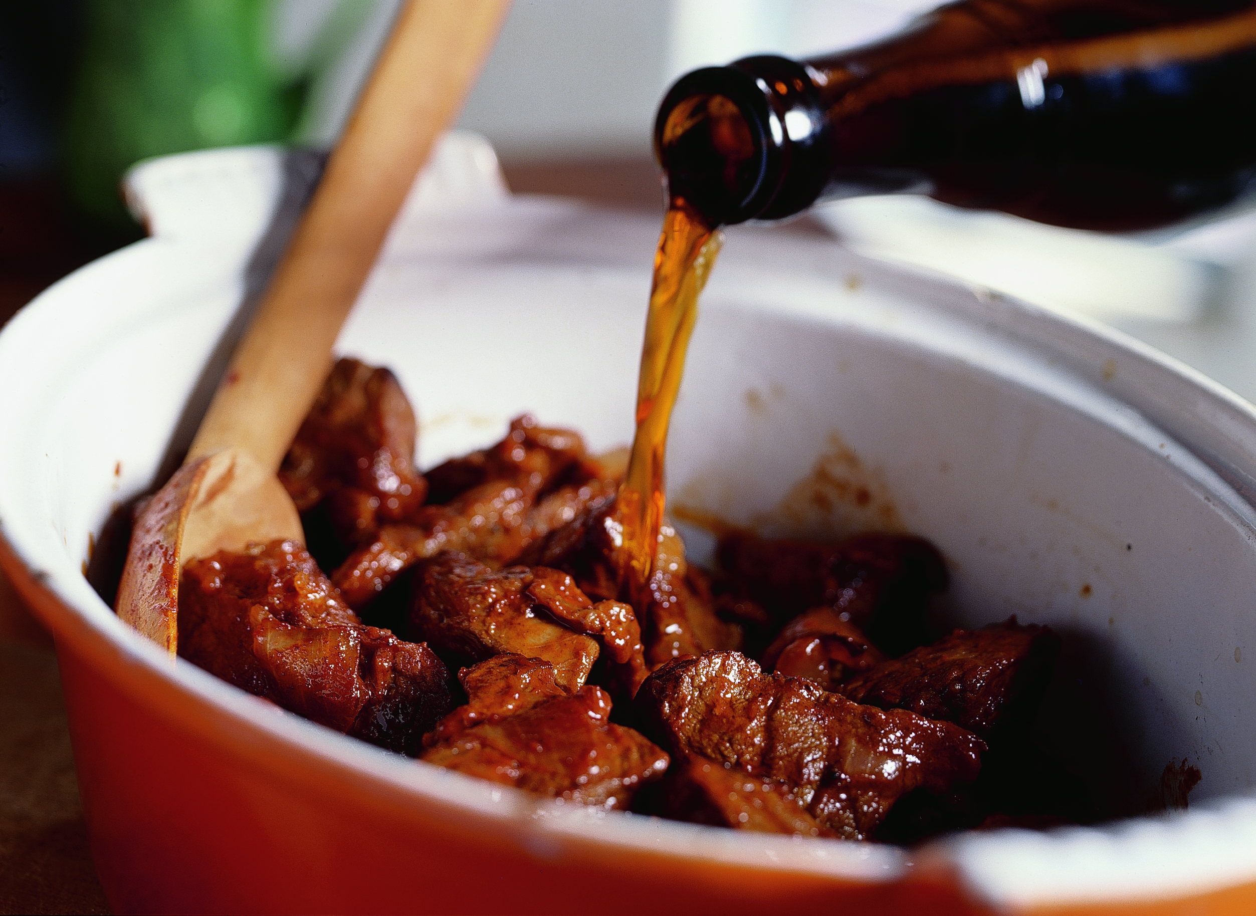 Rundvlees gestoofd in bier