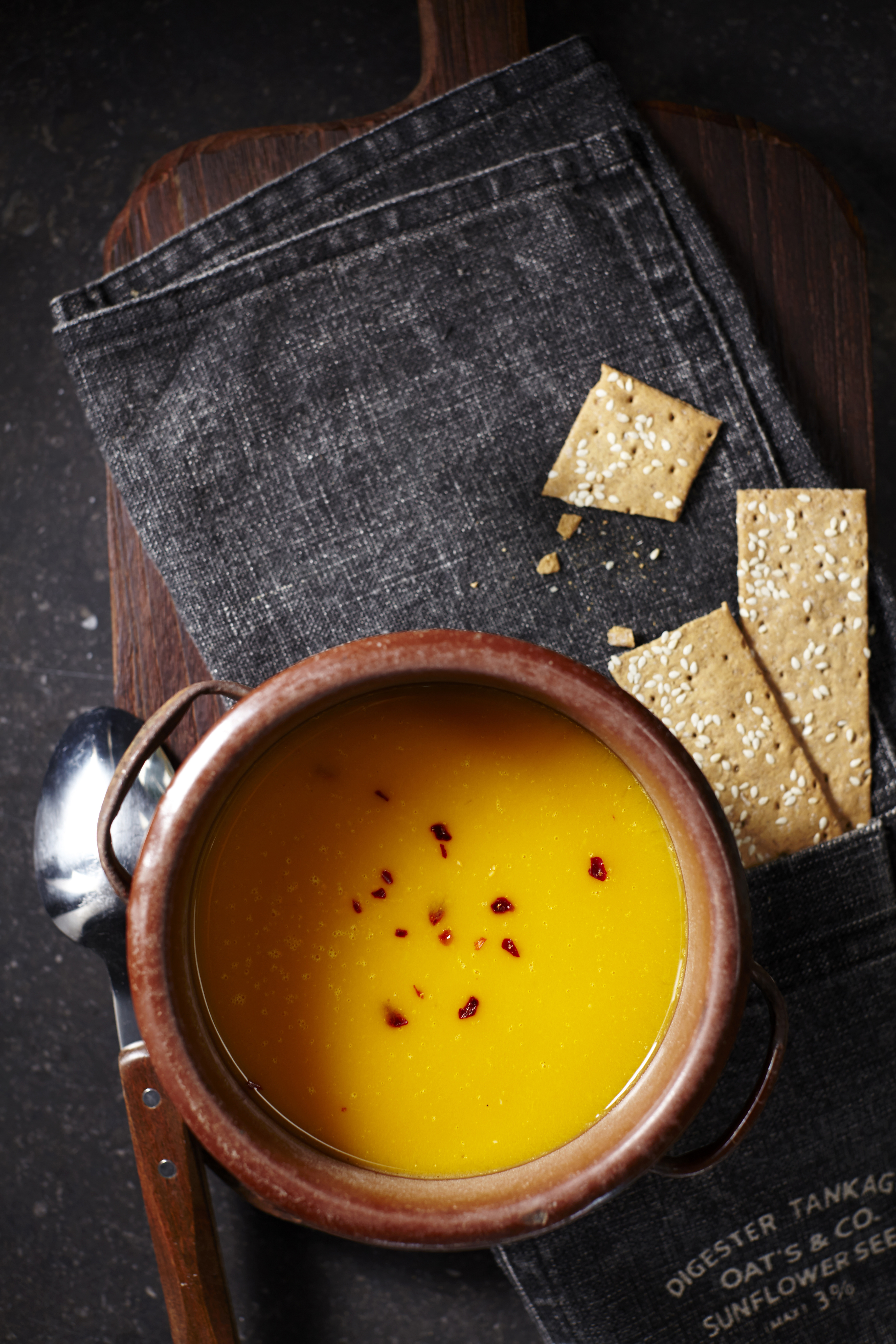 Pompoensoep met gember