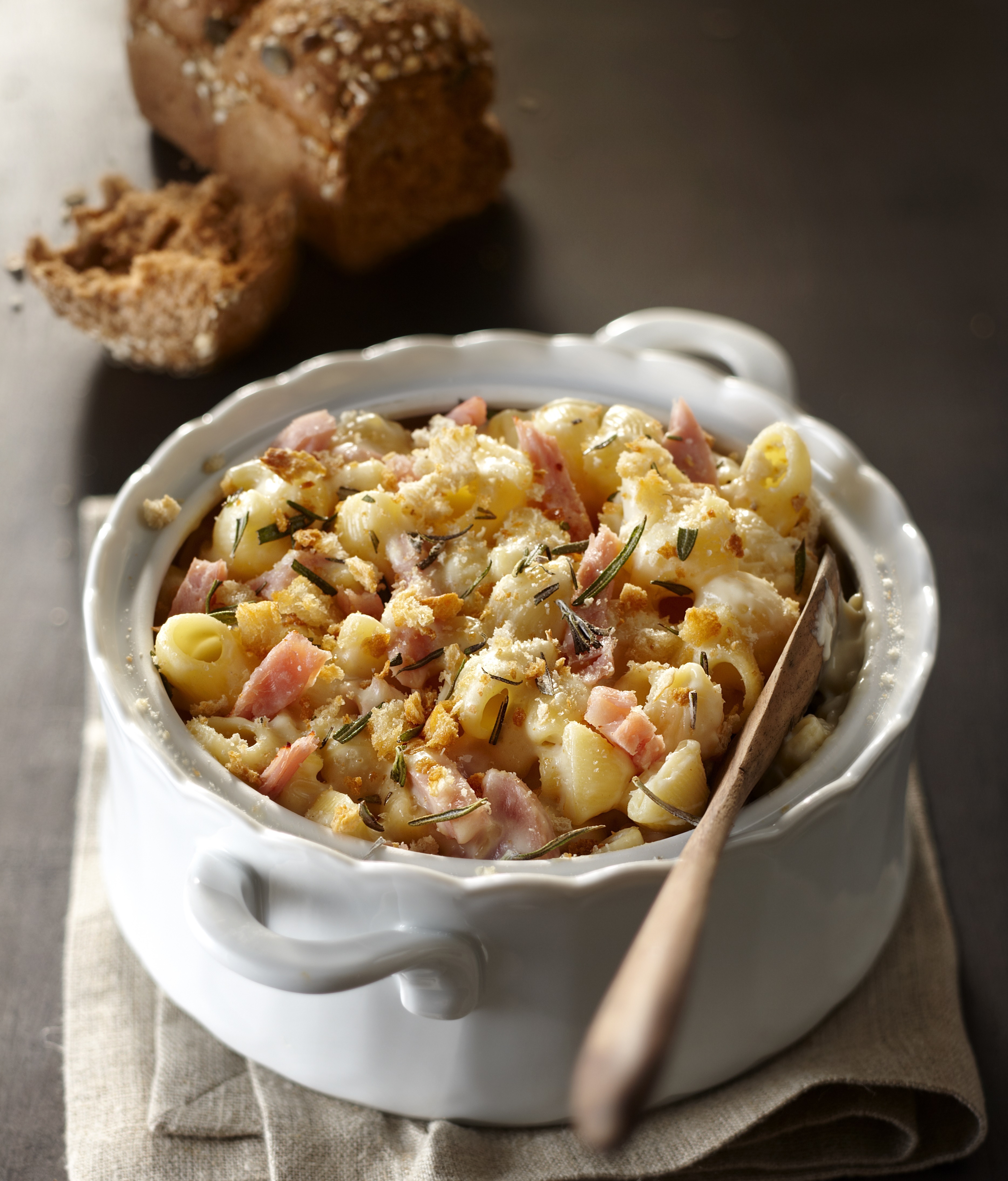 Ovenmacaroni met ham en kaas